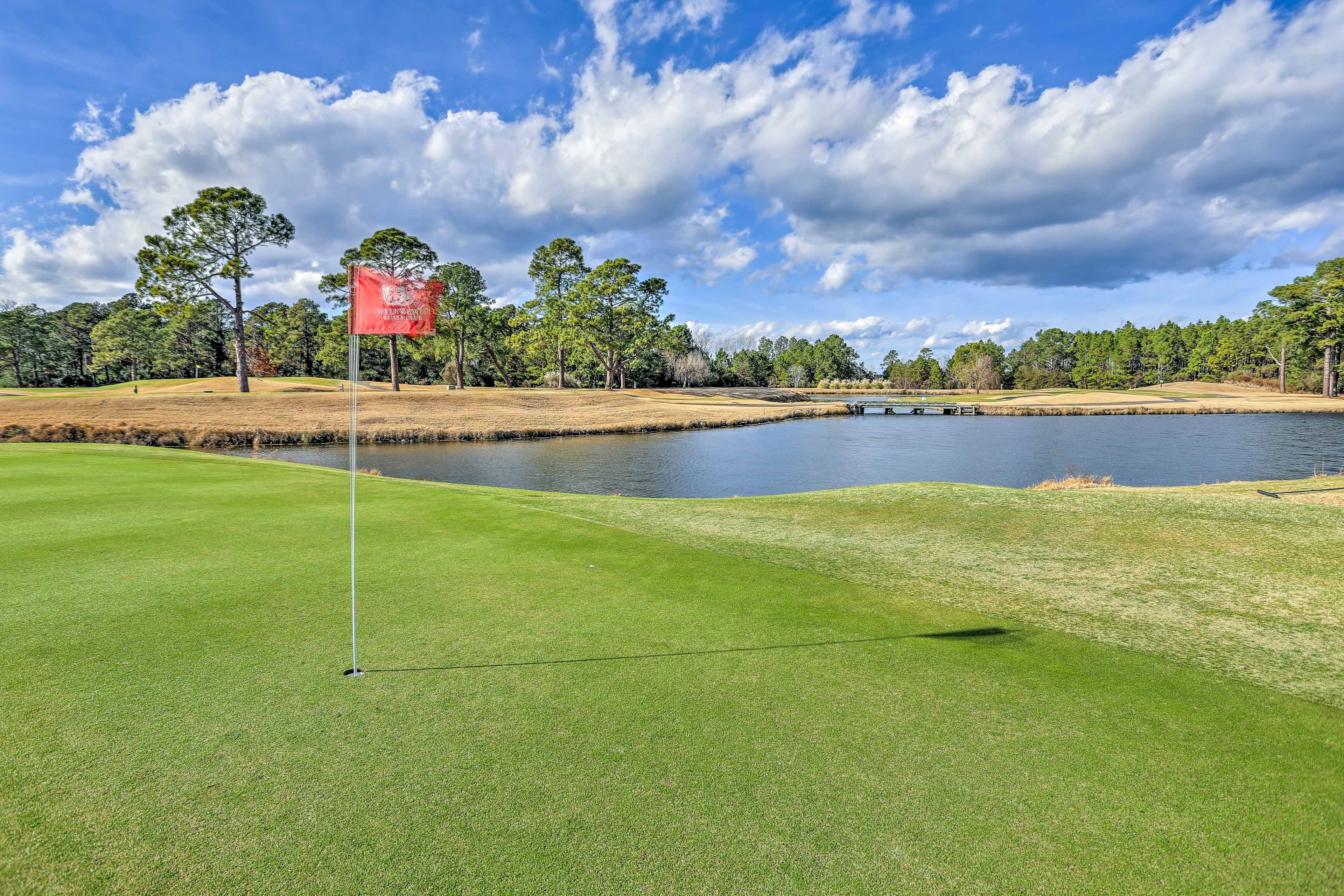 Hit the links right outside your door!