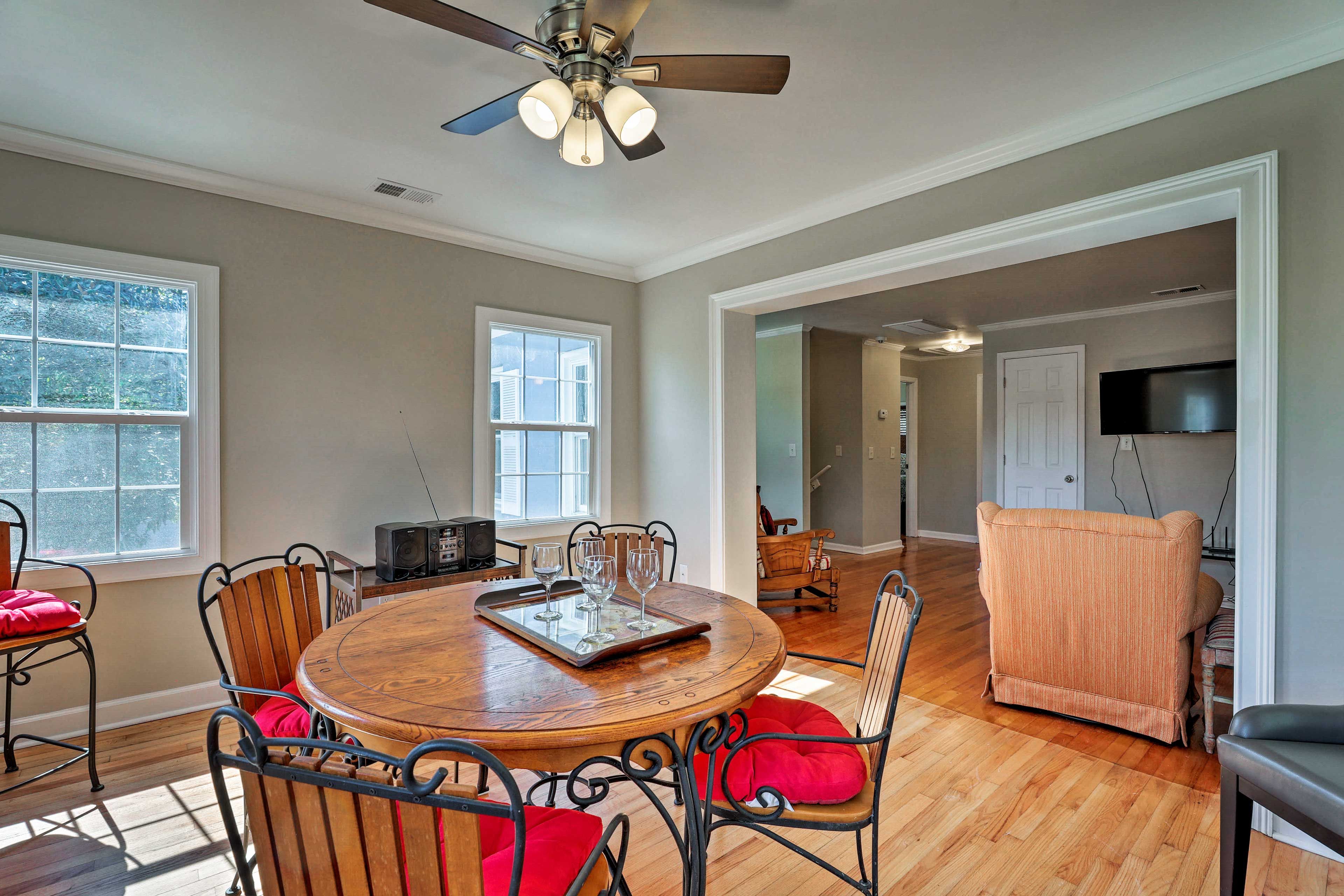 Upstairs Dining Area
