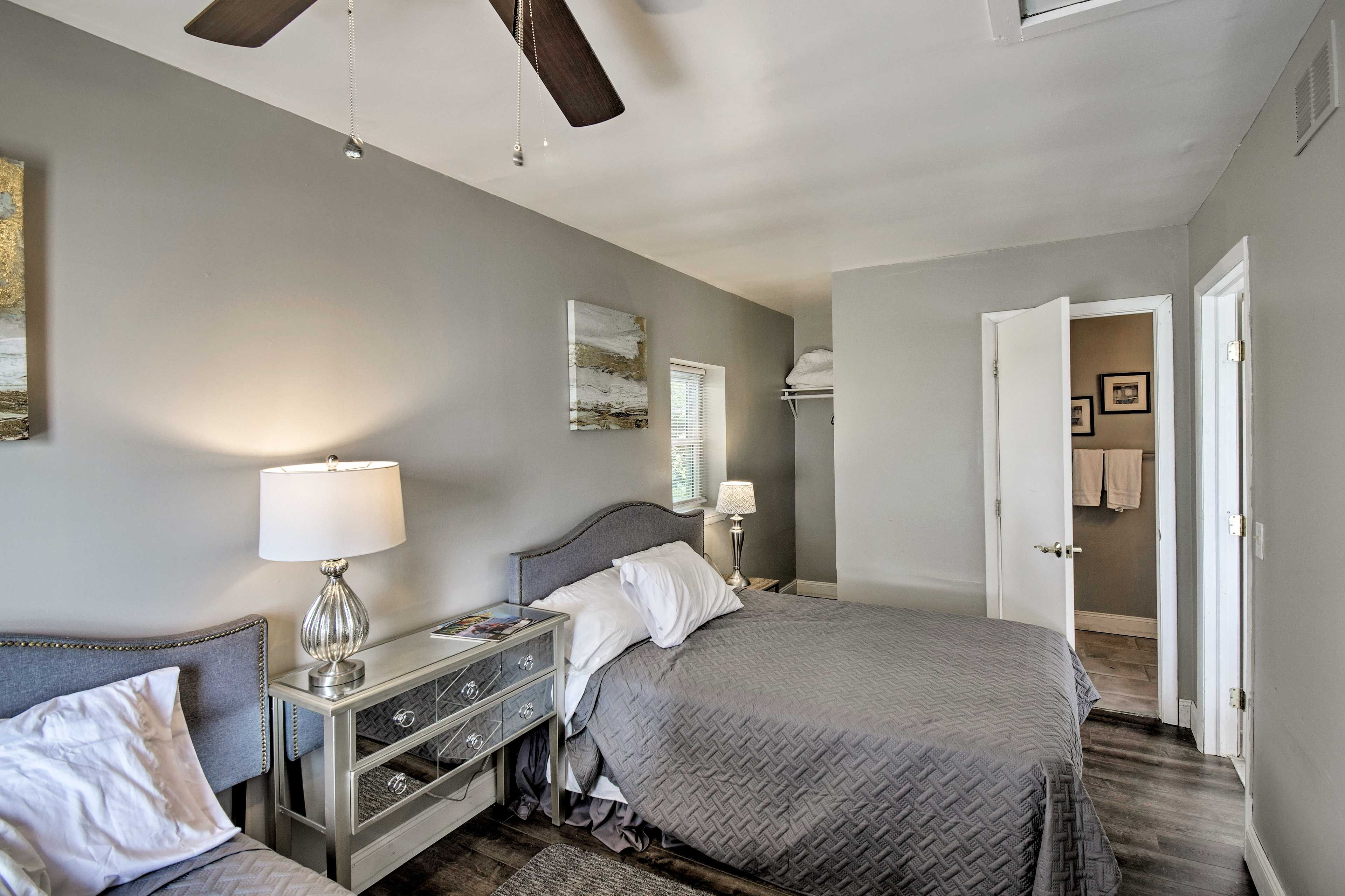 You'll love waking up here and stepping outside with your morning coffee!