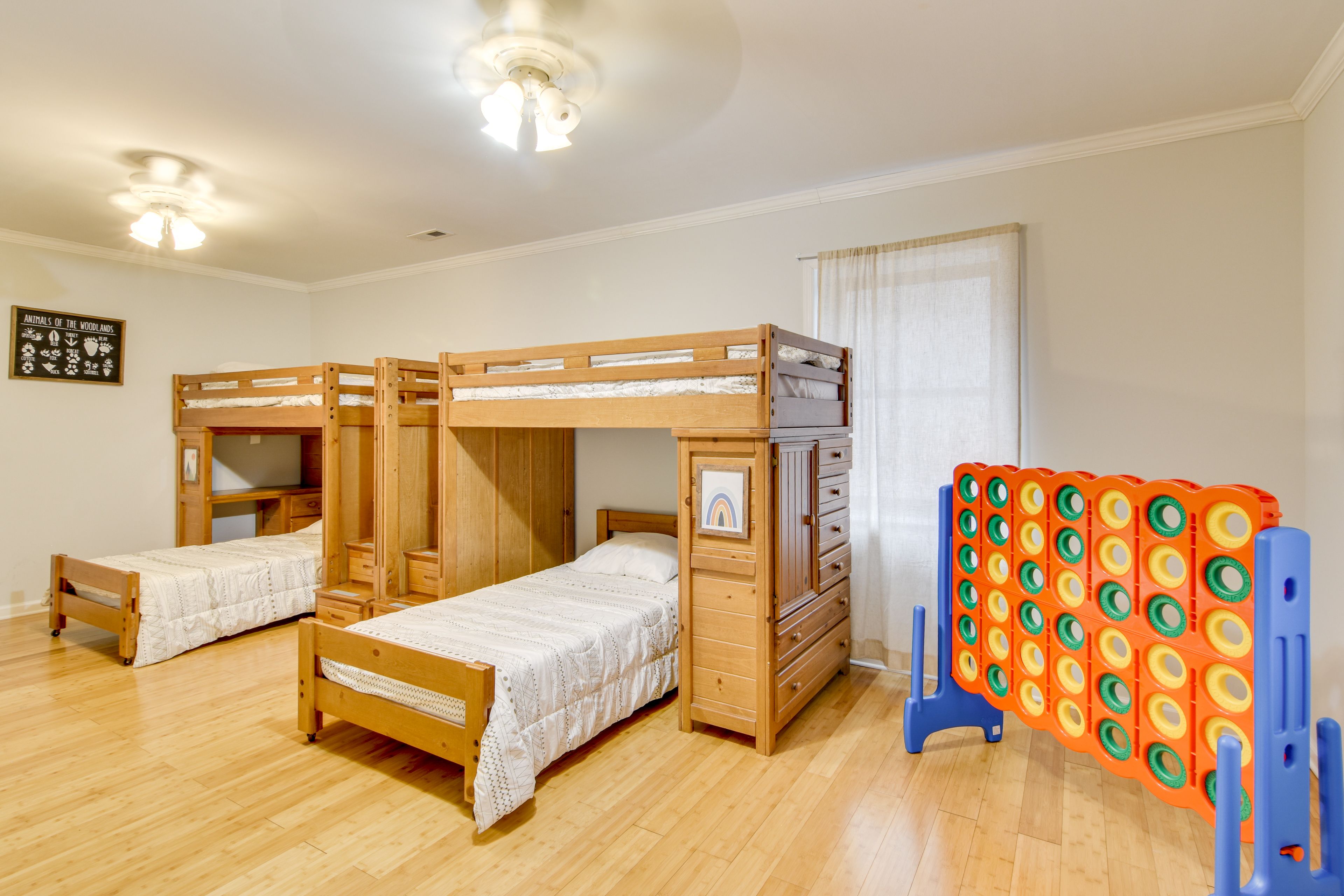 Bedroom 3 (Bunk Room) | 2 Twin Bunk Beds | Lower Level