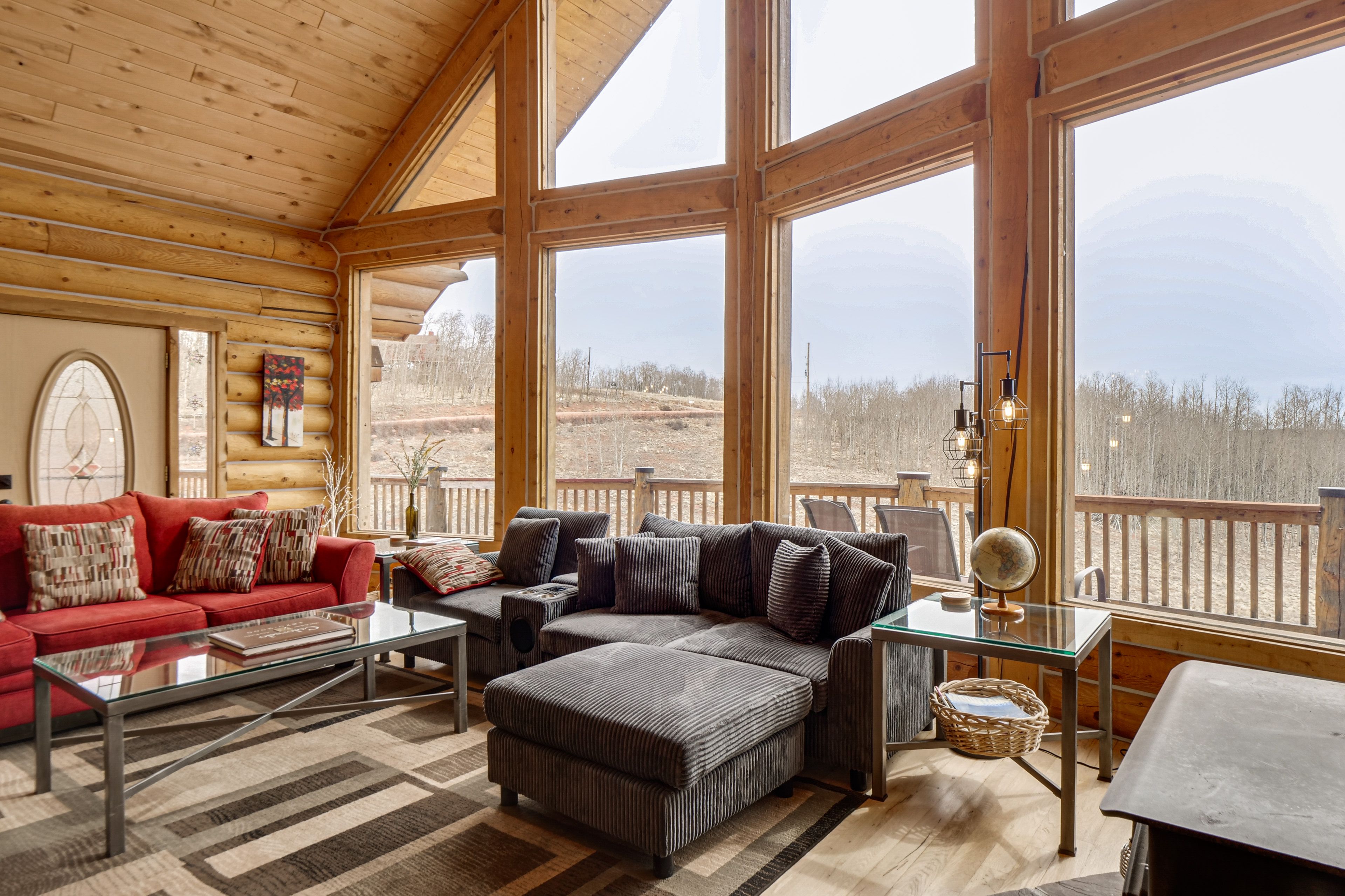 Living Room | Main Level | Free WiFi | Wood-Burning Stove