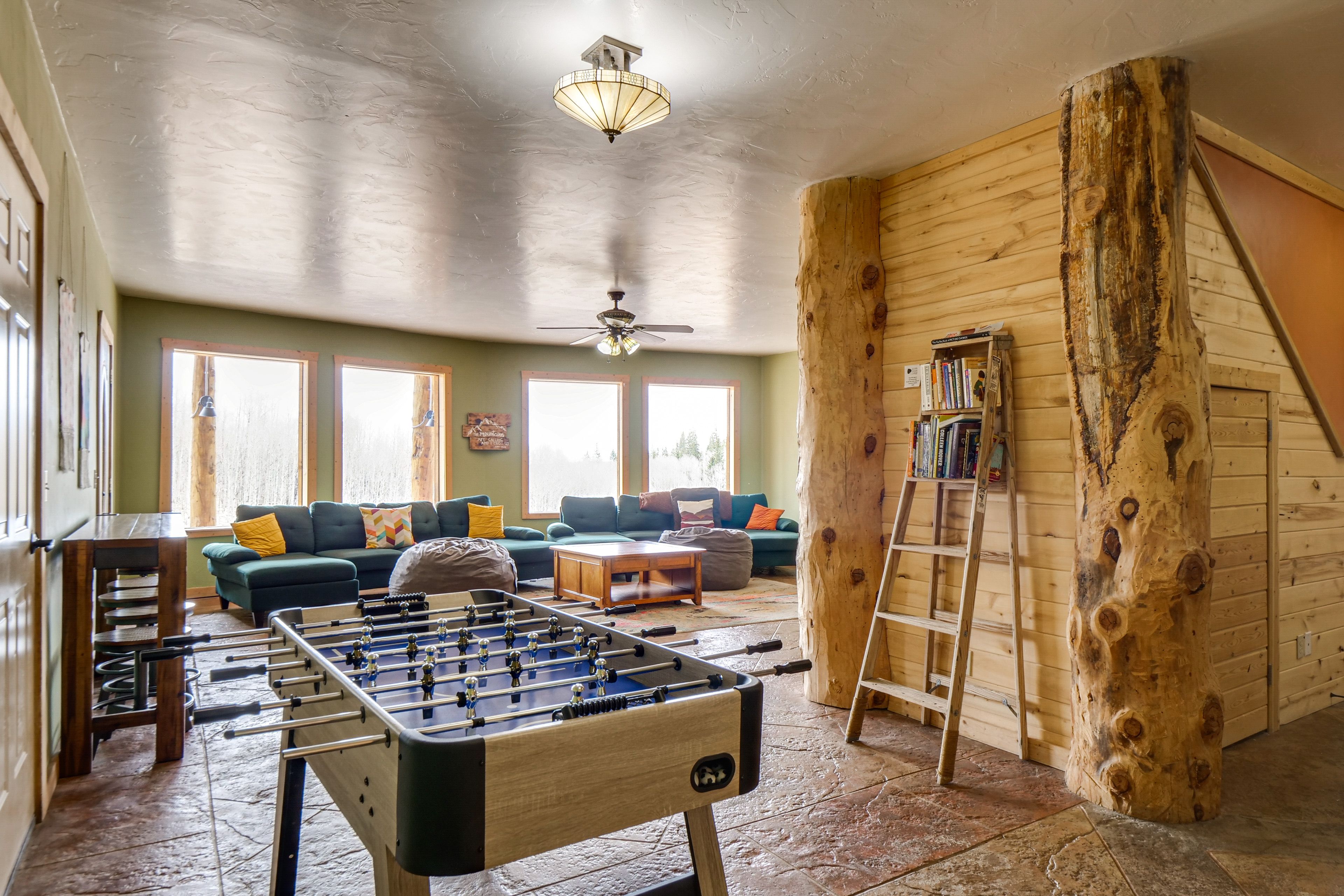Additional Living Room | Lower Level | Smart TV | Foosball Table
