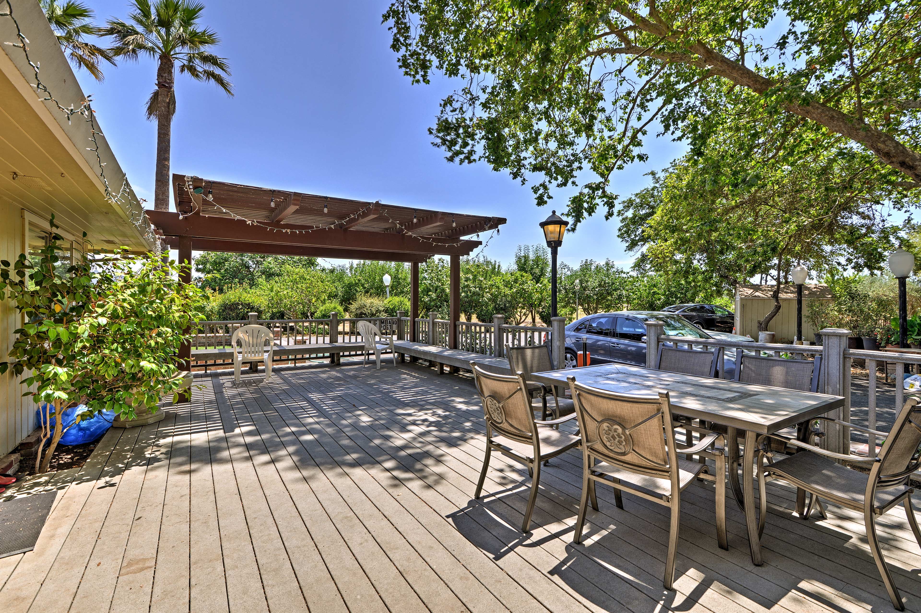 Private Patio | Outdoor DIning | Single-Story Home
