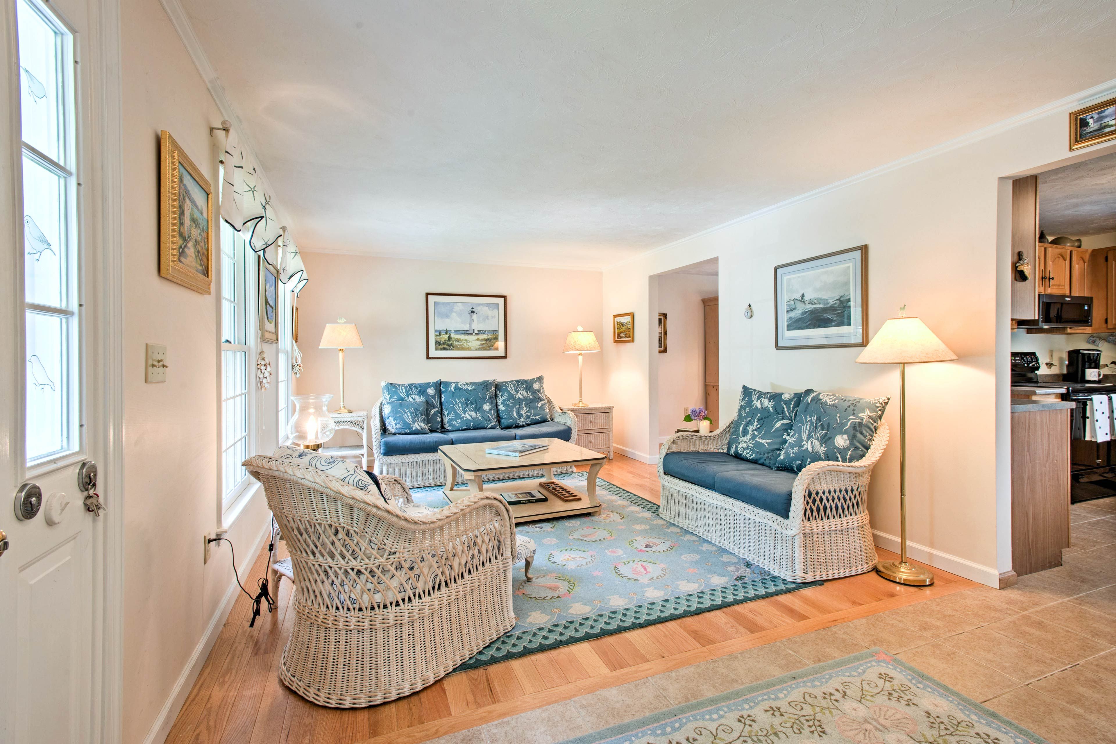 Take a seat in this room and get lost in your favorite book.