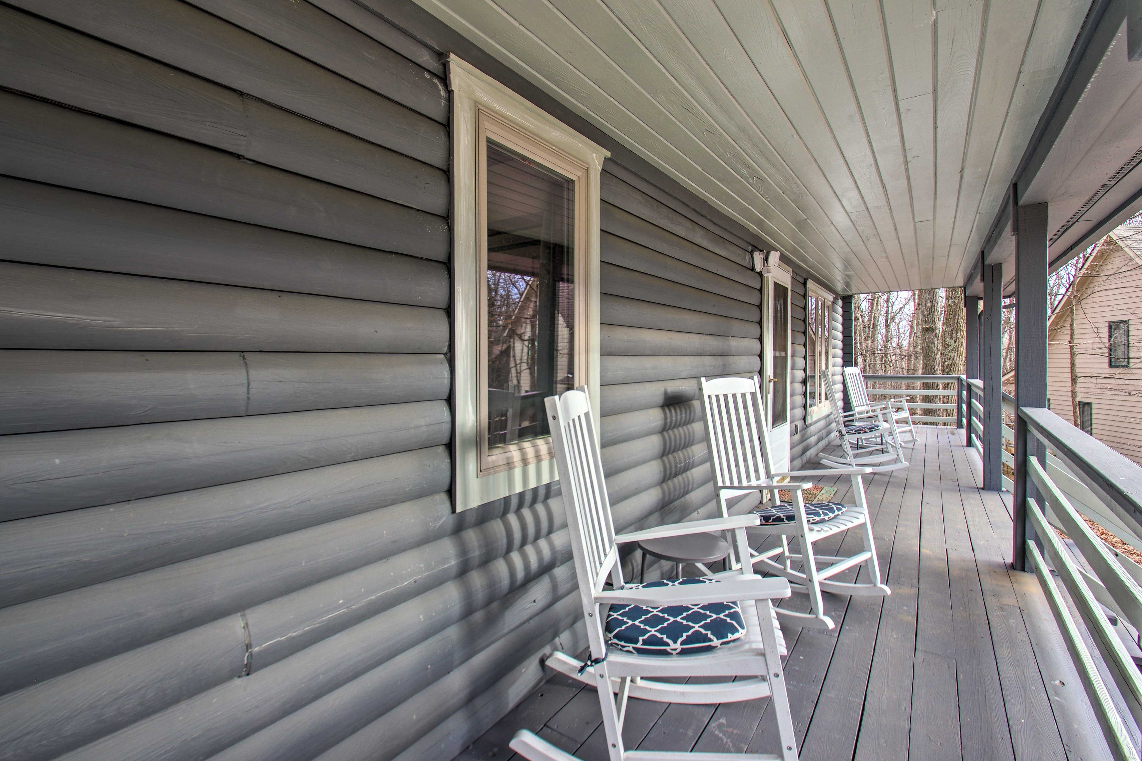 Furnished Wraparound Deck | Scenic Views