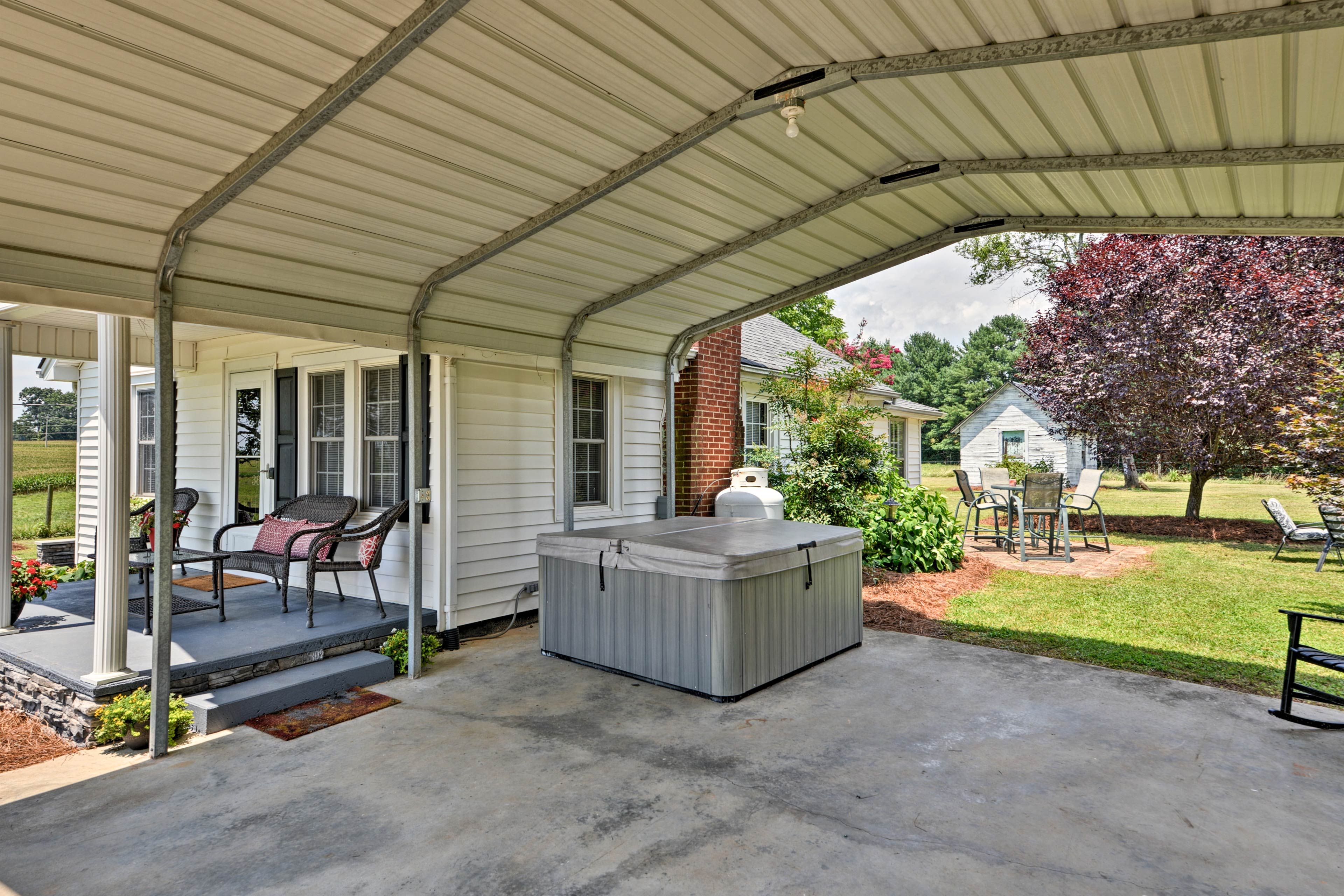 Patio | Hot Tub | Gas Grill