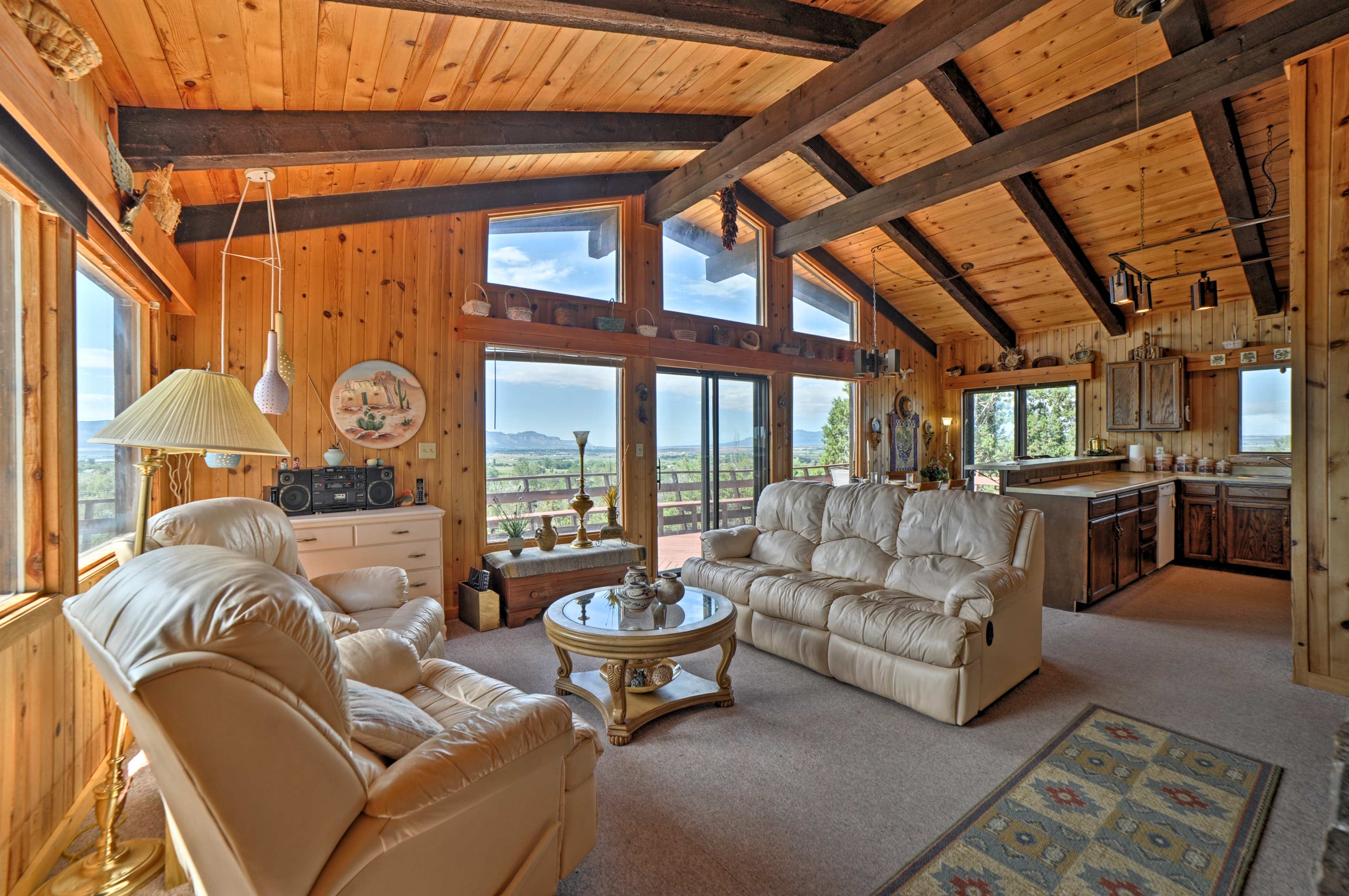 Curl up on the reclining sofas or armchairs for ultimate relaxation.