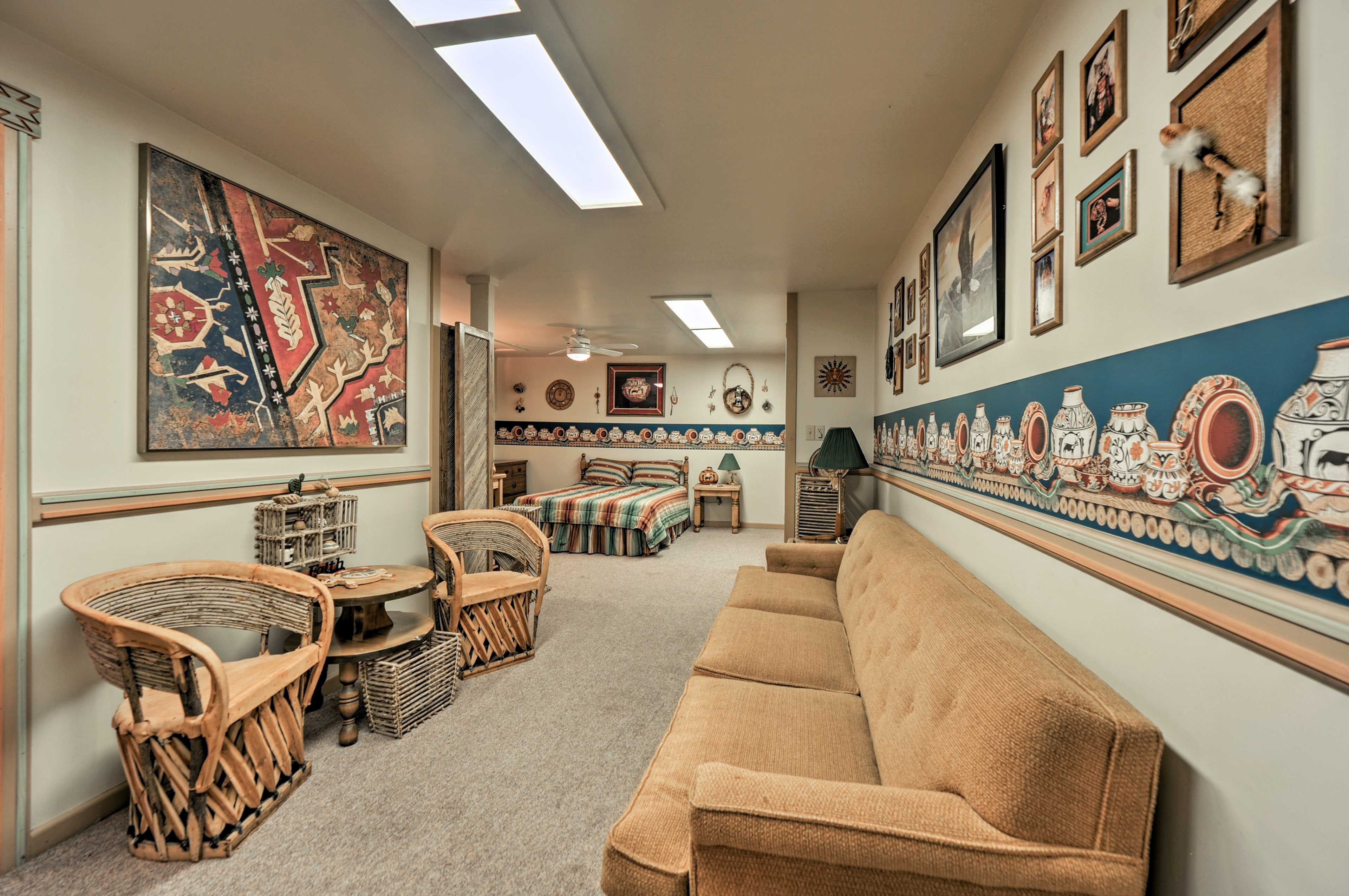 Enjoy a space all your own here.