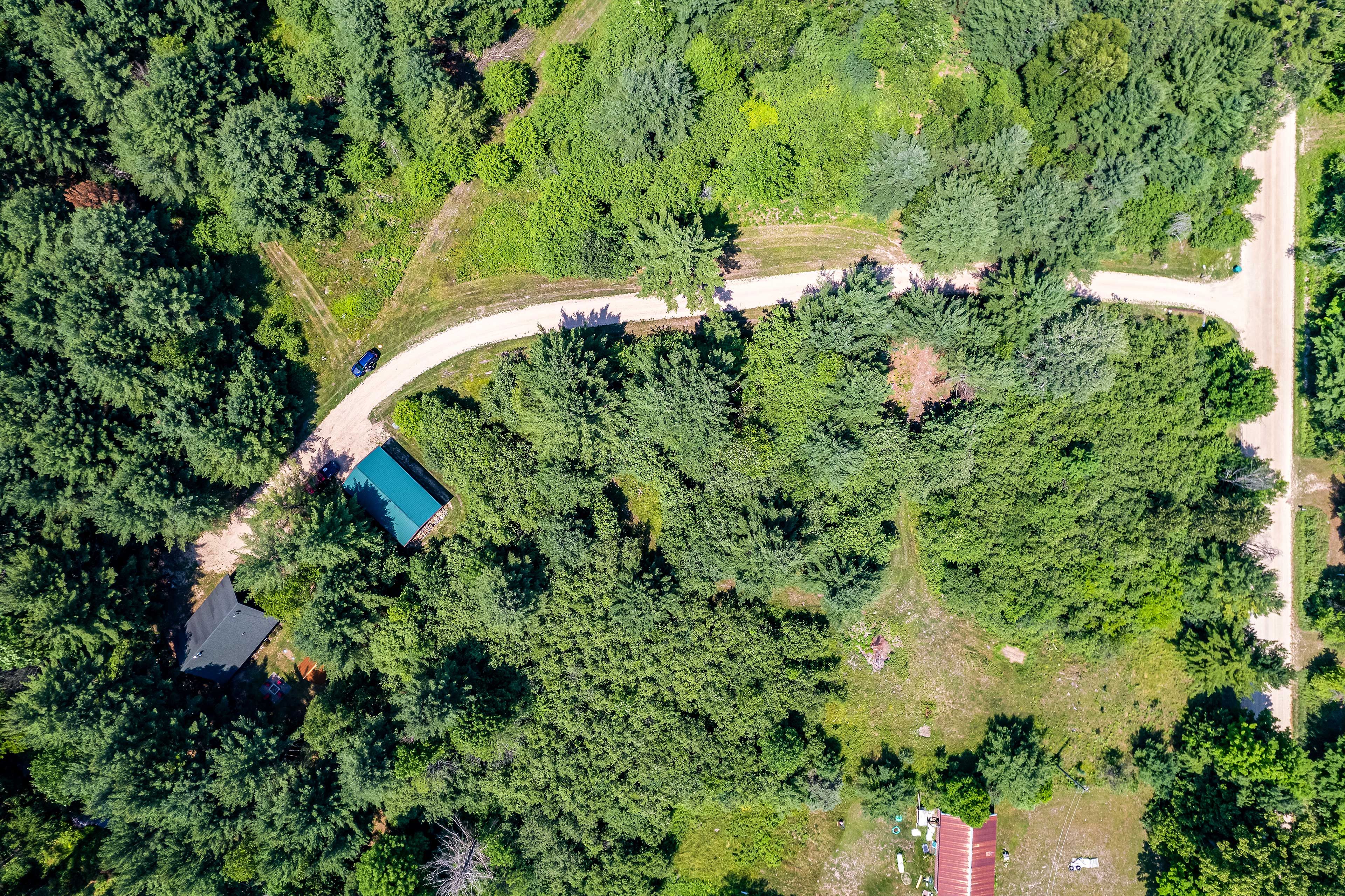 Aerial View | Secluded Property