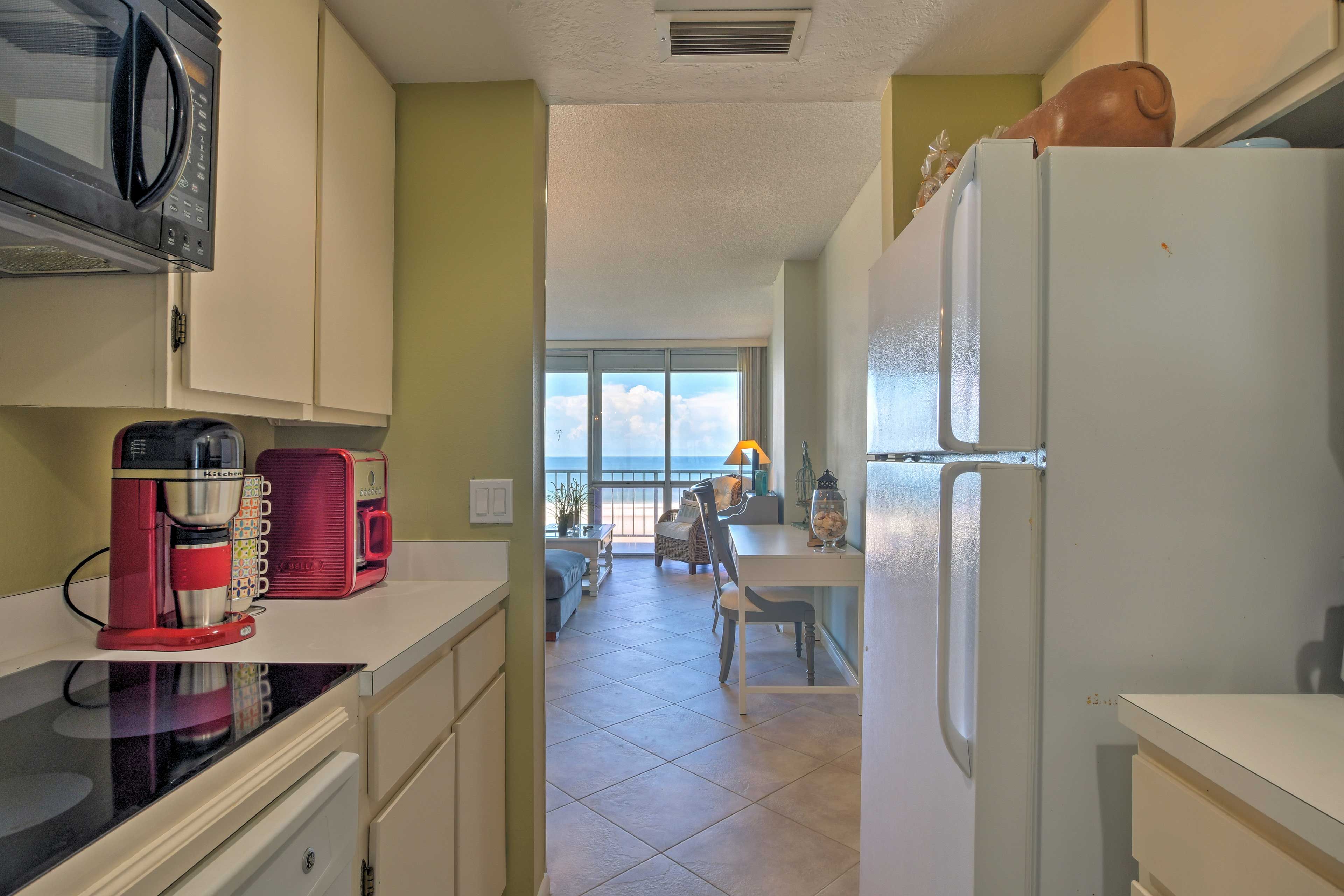 If you're not up for cooking, local eateries are just a short stroll away.