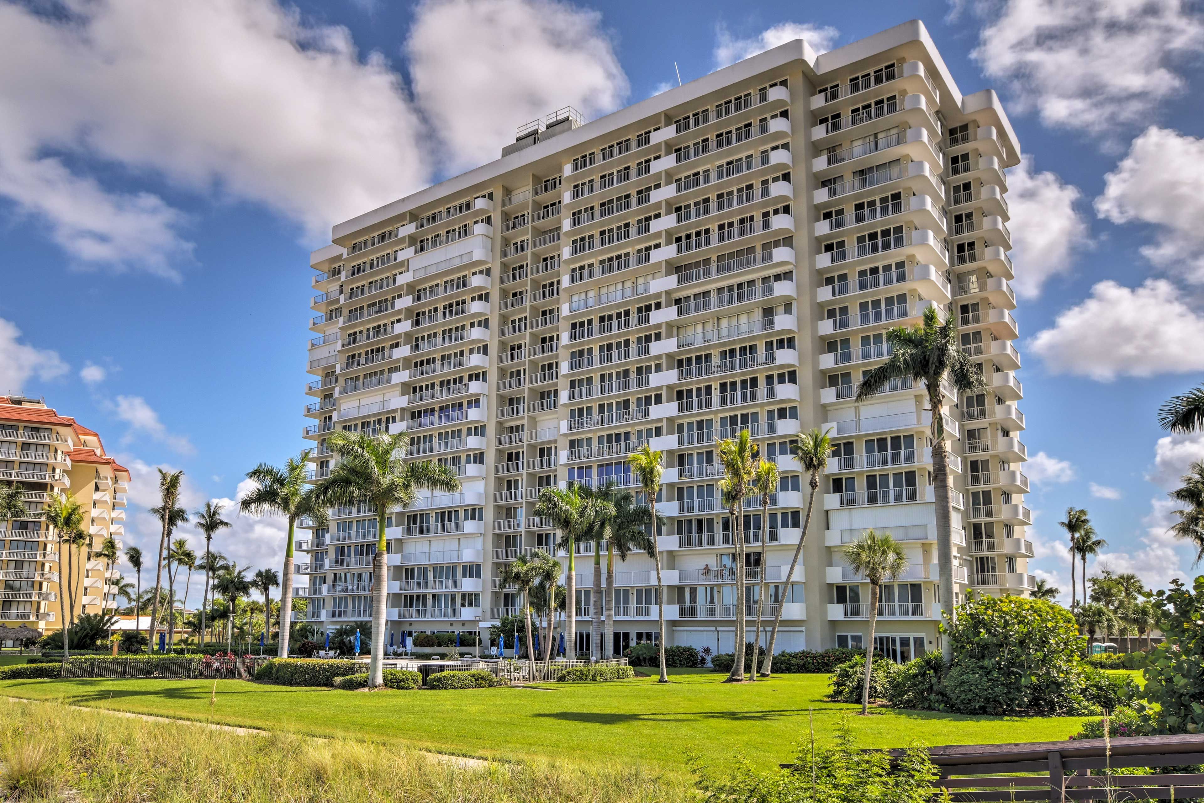 Your next beach retreat begins with this Marco Island vacation rental!