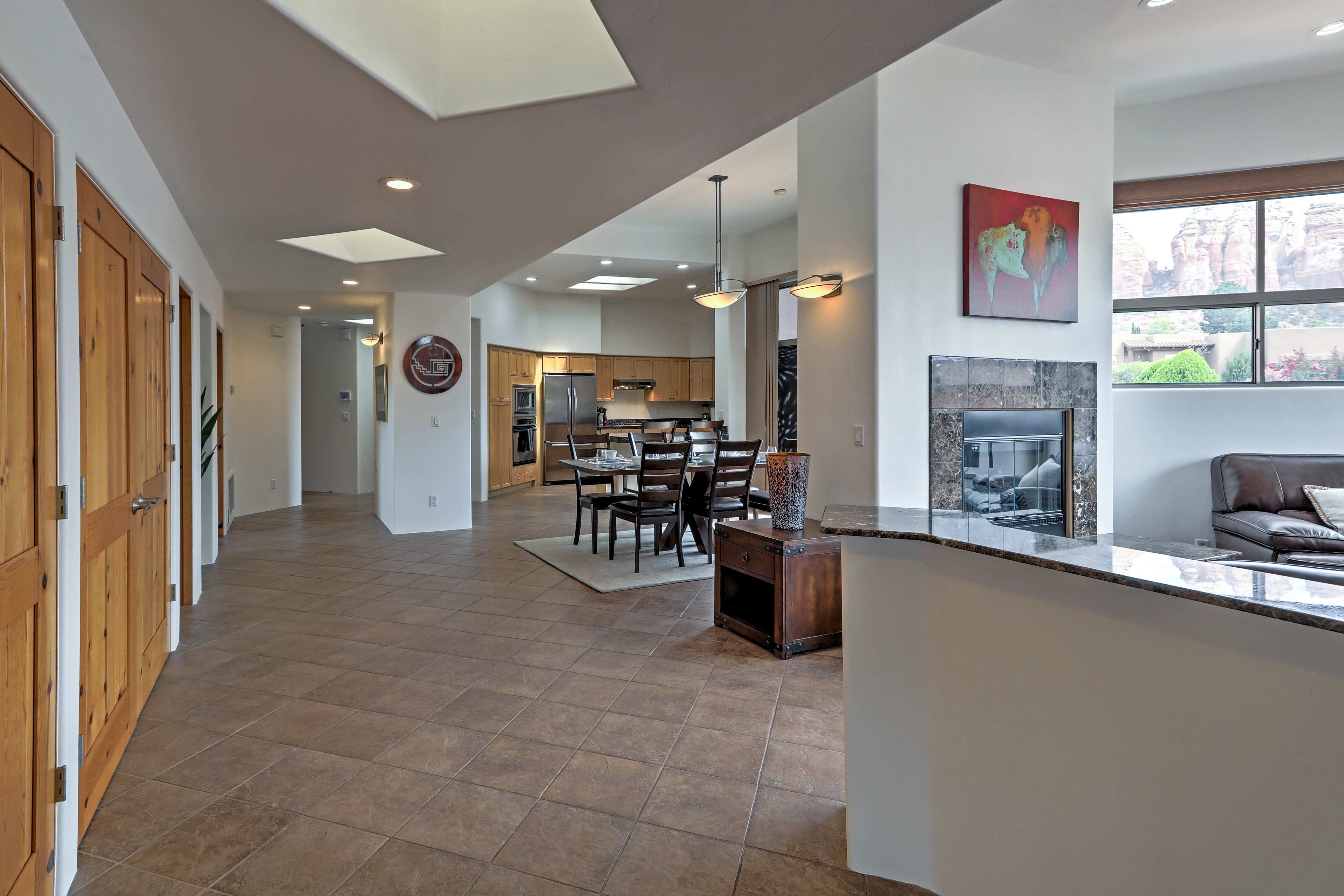 Abundant windows line the open layout.
