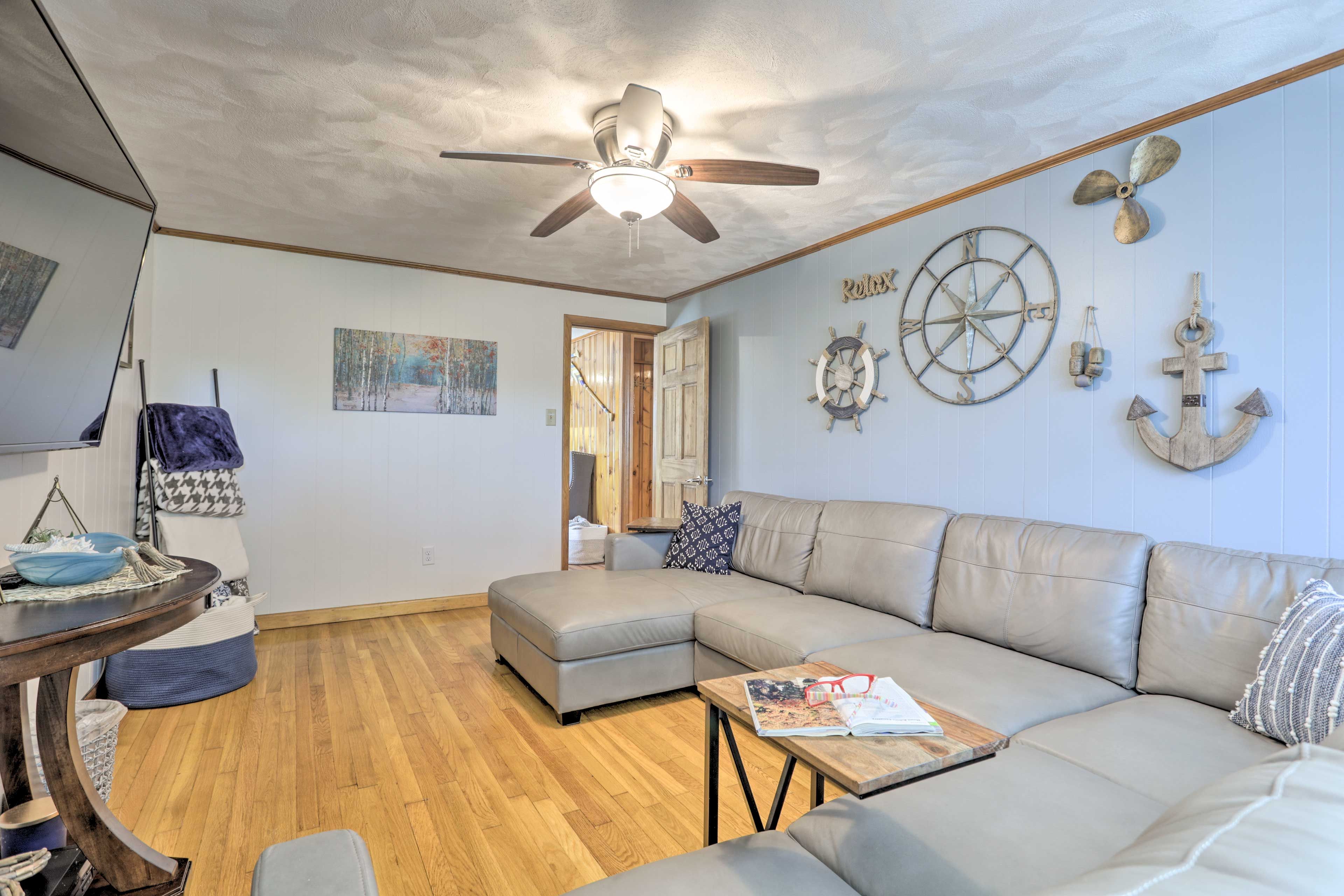 Living Room | 65" Smart TV | Main Level