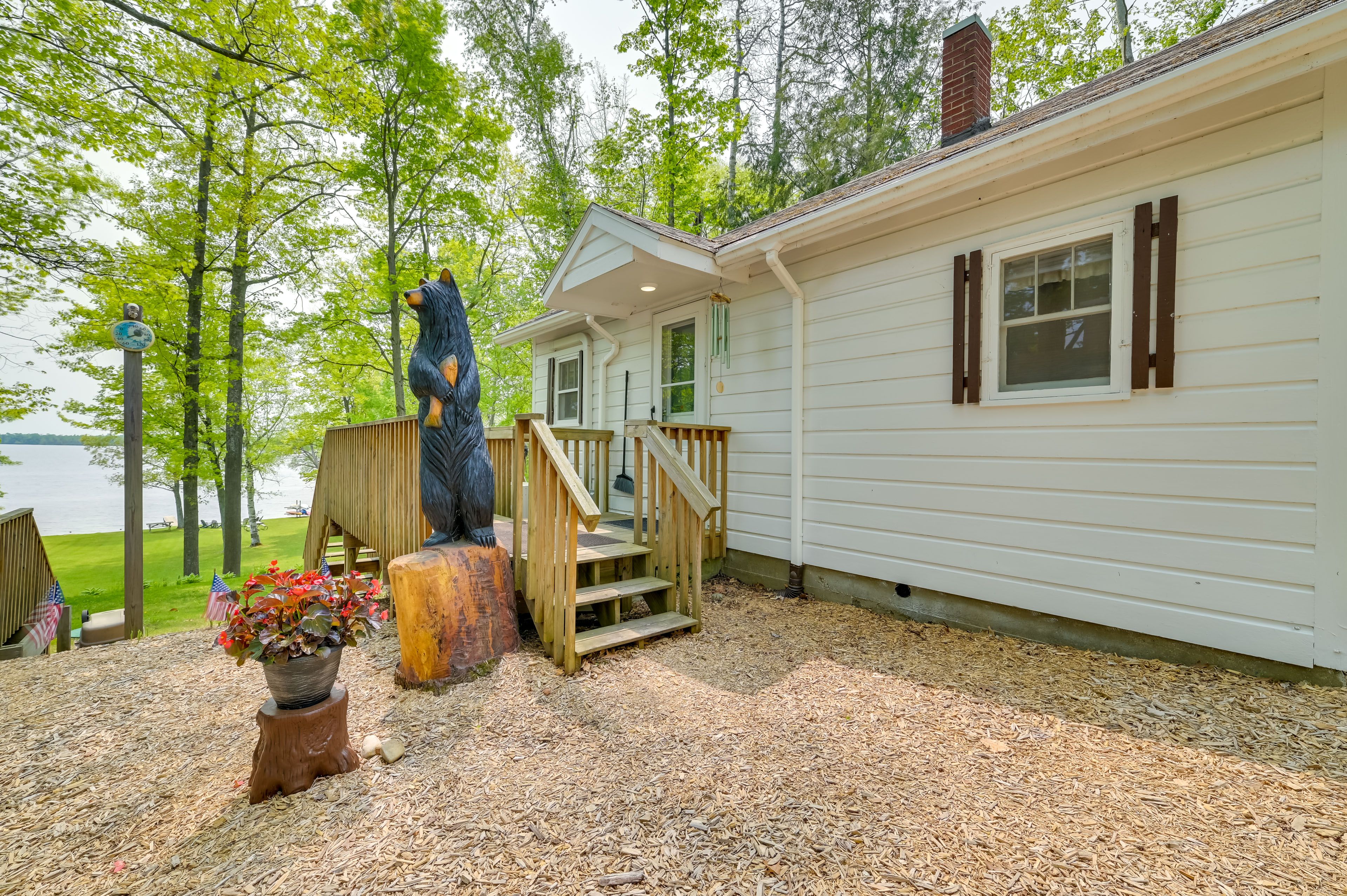 Property Exterior | Keyless Entry | Single-Story Cottage