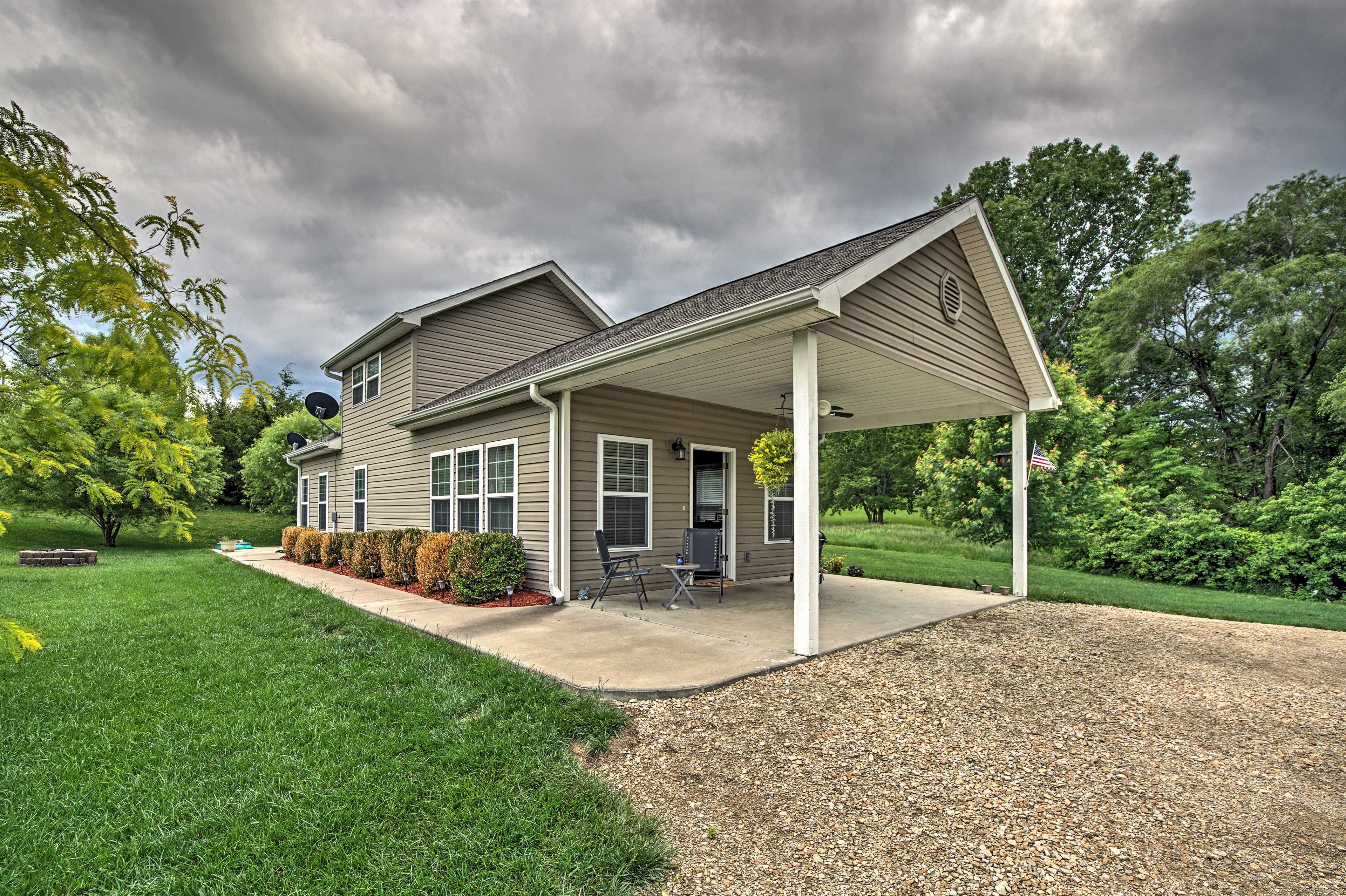 Meriden Vacation Rental | 3BR | 2BA | 1,100 Sq Ft | Step-Free Access