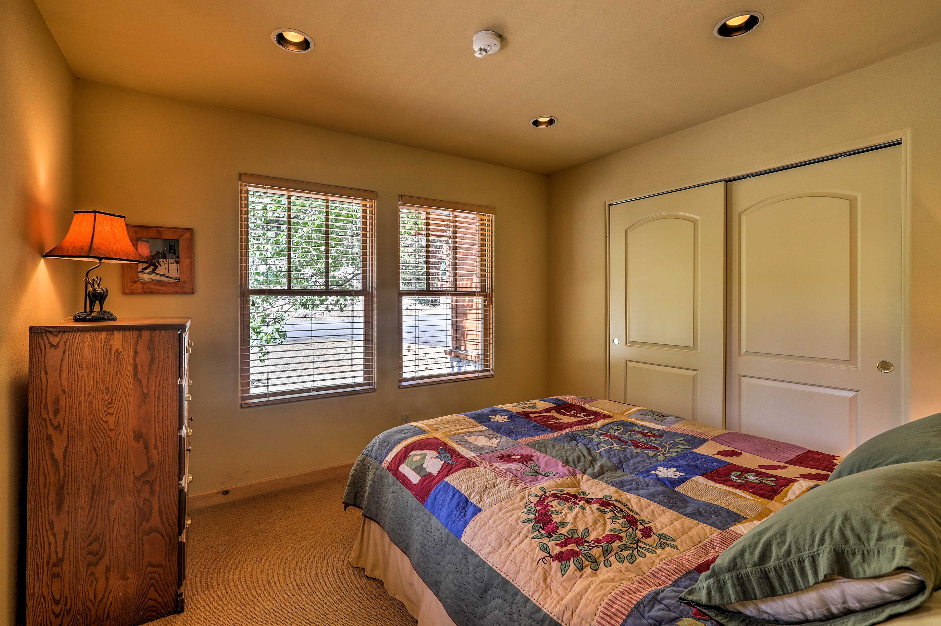 Take solace in one of the 3 bedrooms.