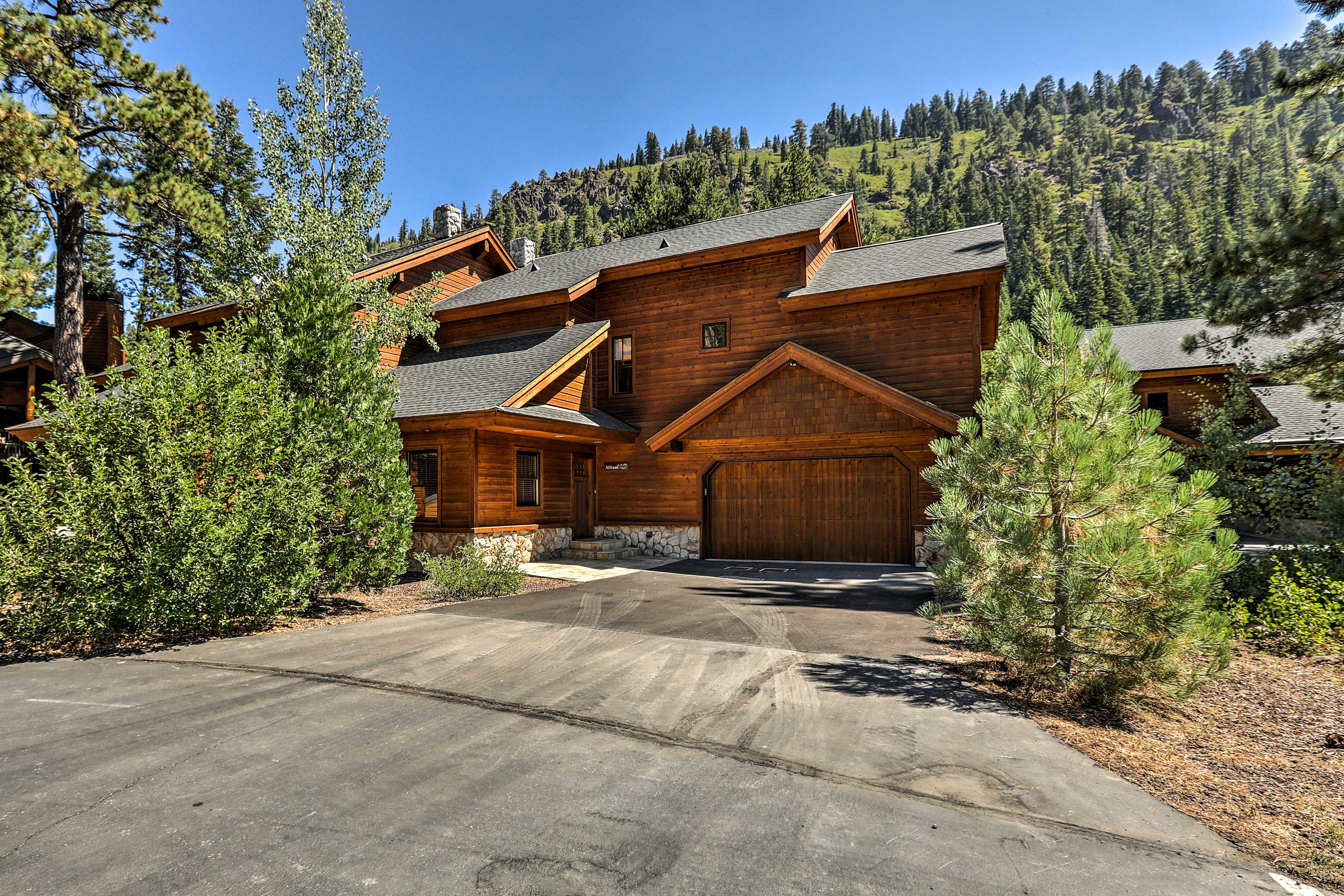 Travel just 3 miles to Lake Tahoe.