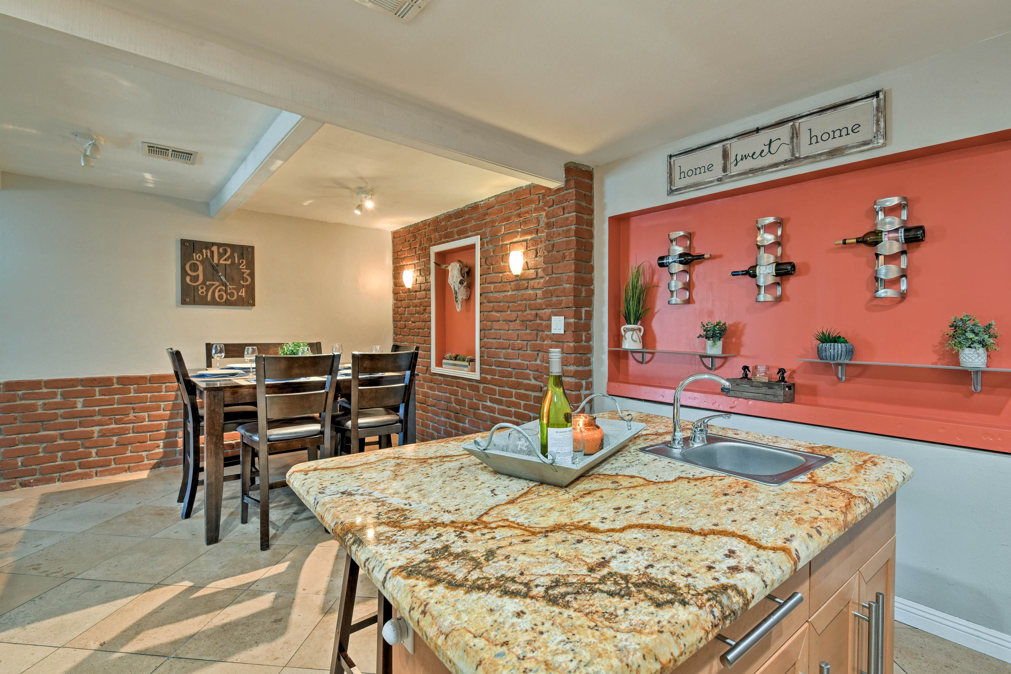 Pour yourself a glass of wine to pair with tasty hors d'oeuvres!