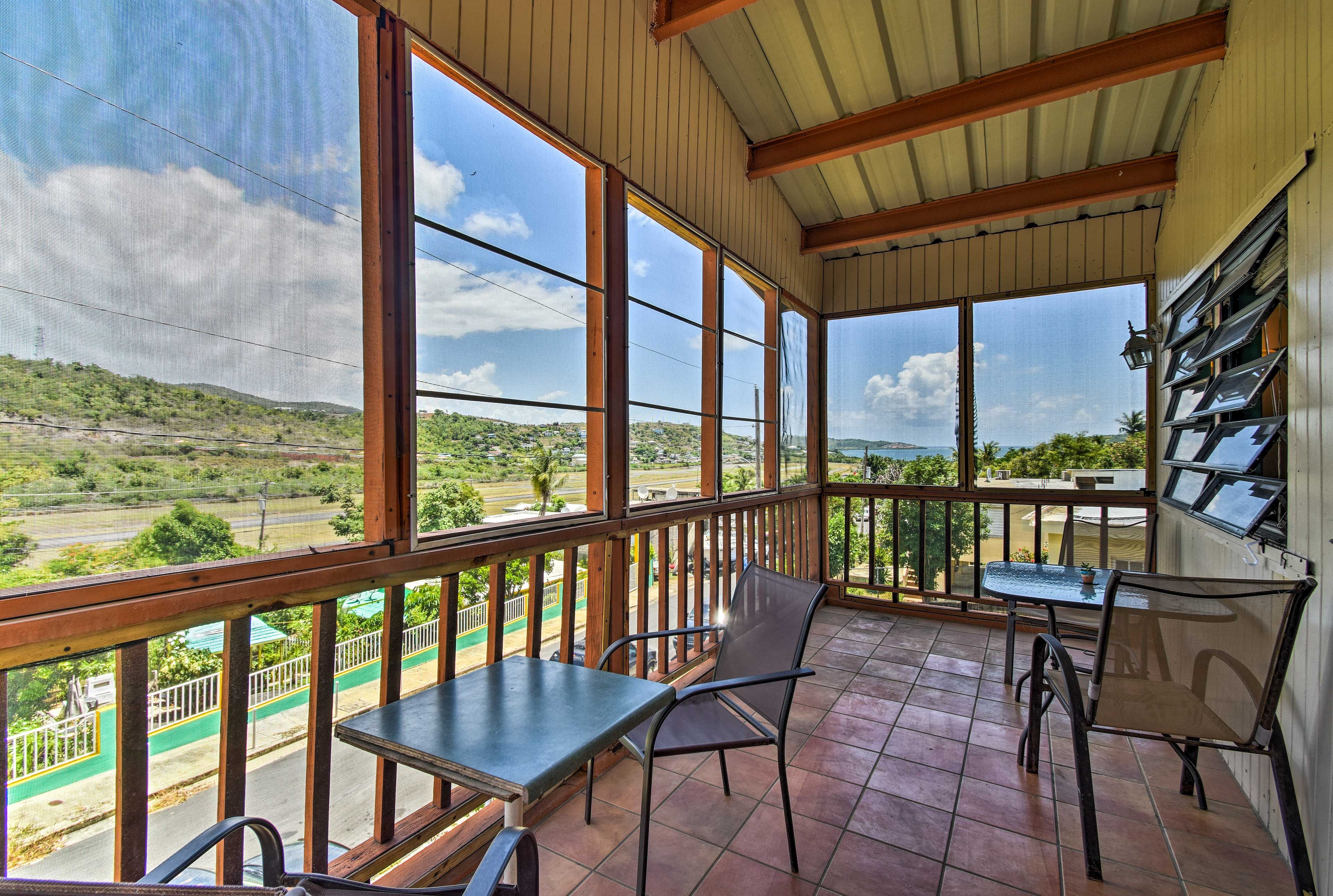 You'll spending time on the vacation rental's private outdoor oasis.