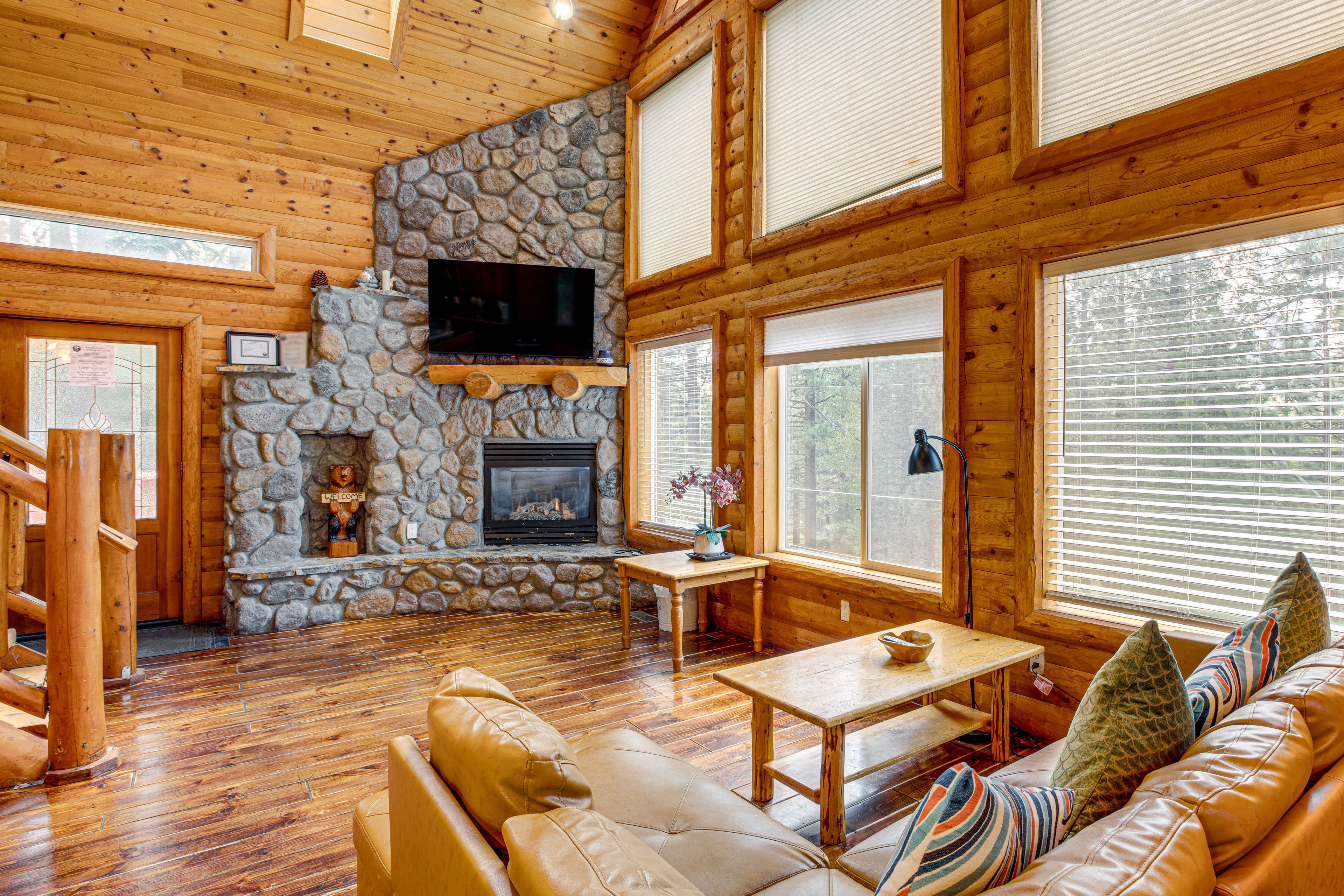 South Lake Tahoe Vacation Rental | 3BR | 2BA | Stairs Required | 2,300 Sq Ft