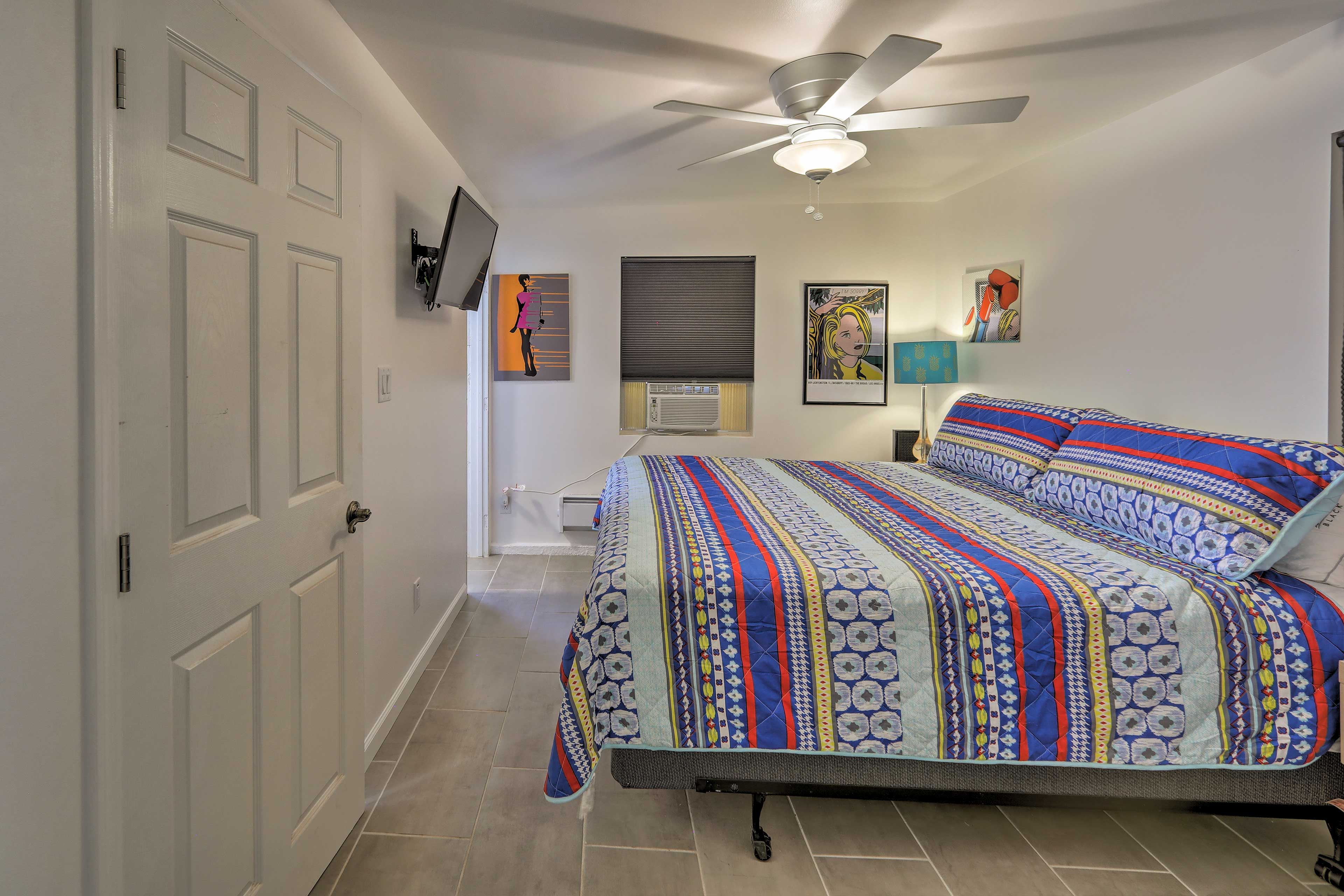Linens are provided.