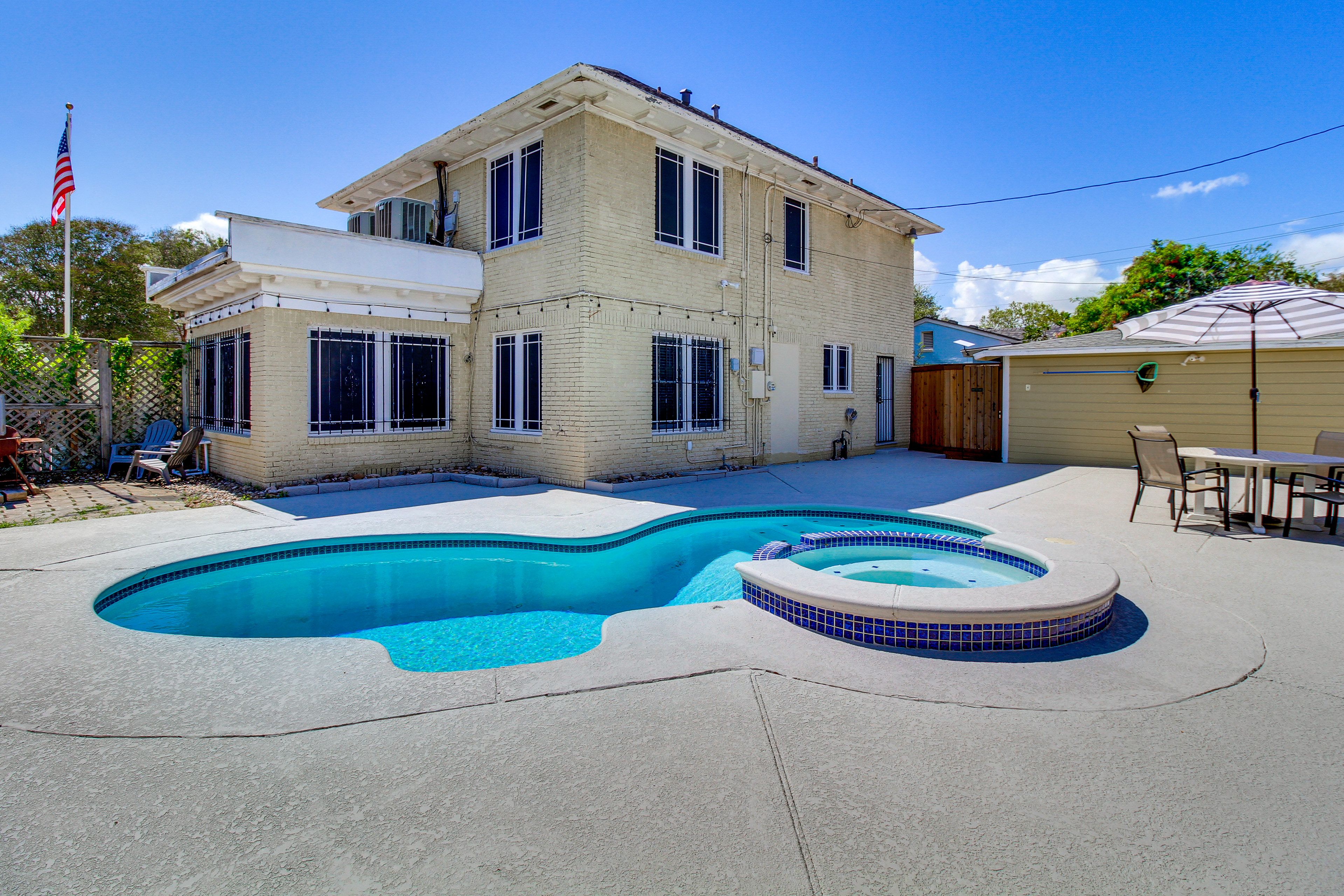 Private Fenced-In Backyard | Pool | Spa | Outdoor Dining Table