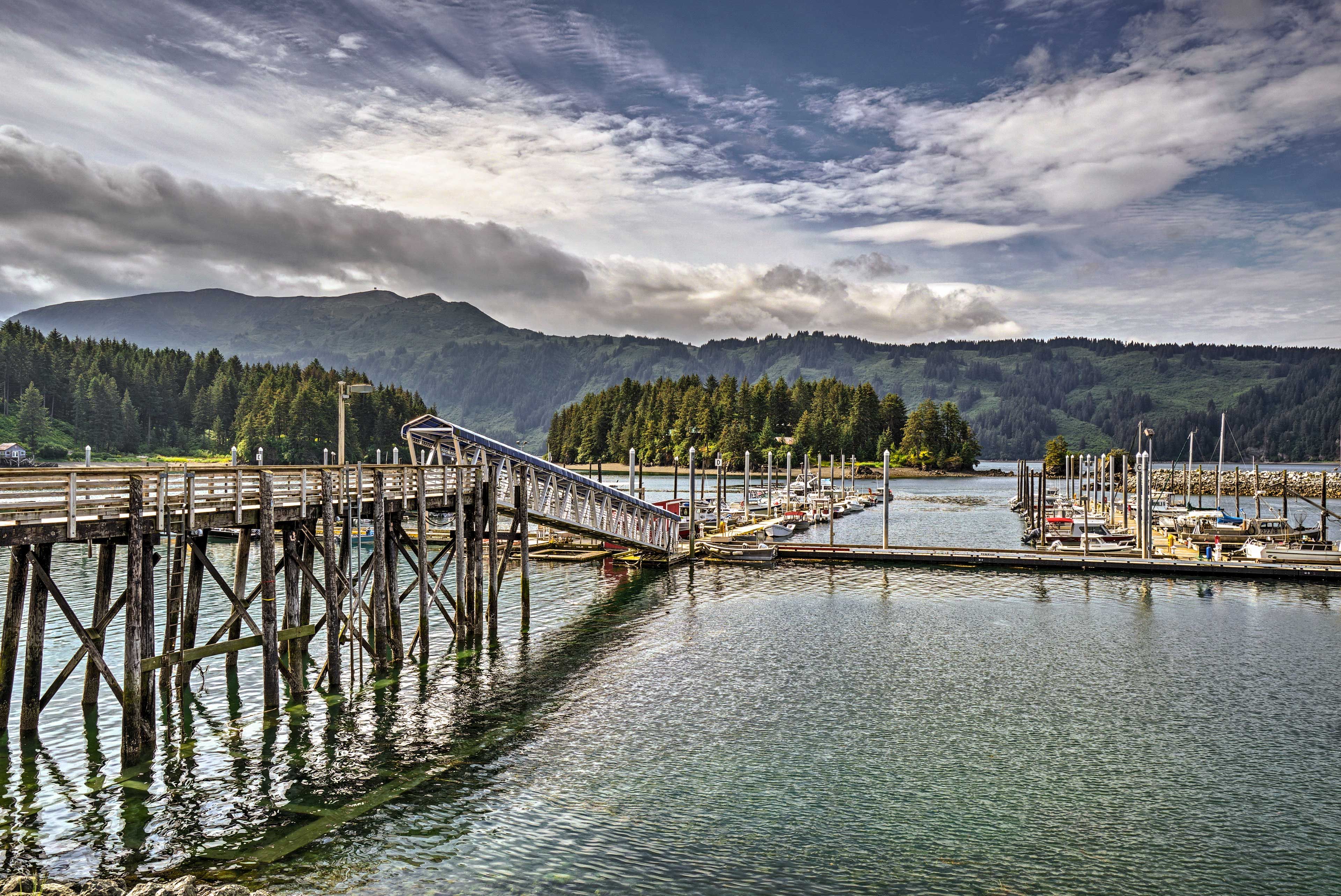 The property is only accessible via plane or ferry.