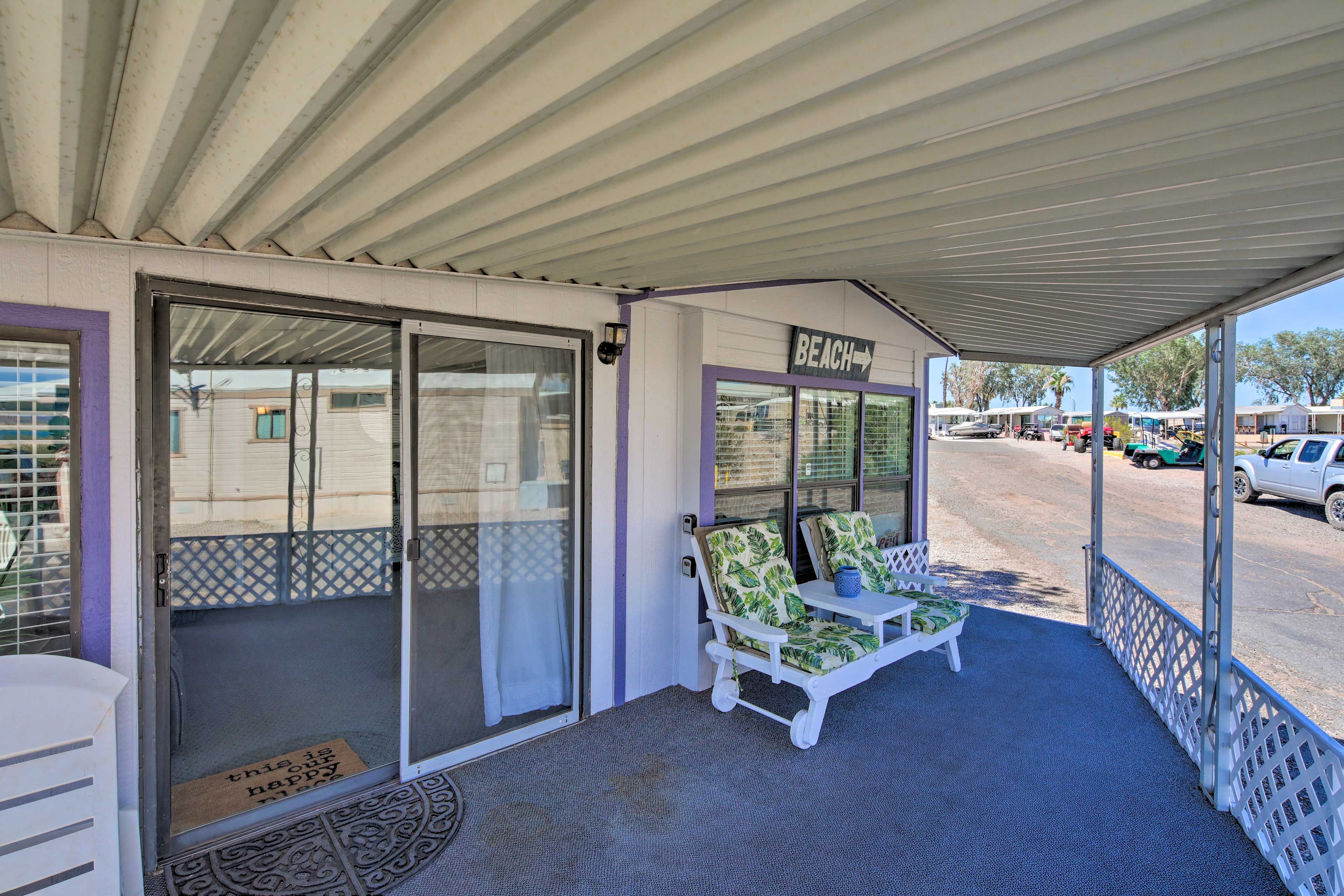 Covered Deck