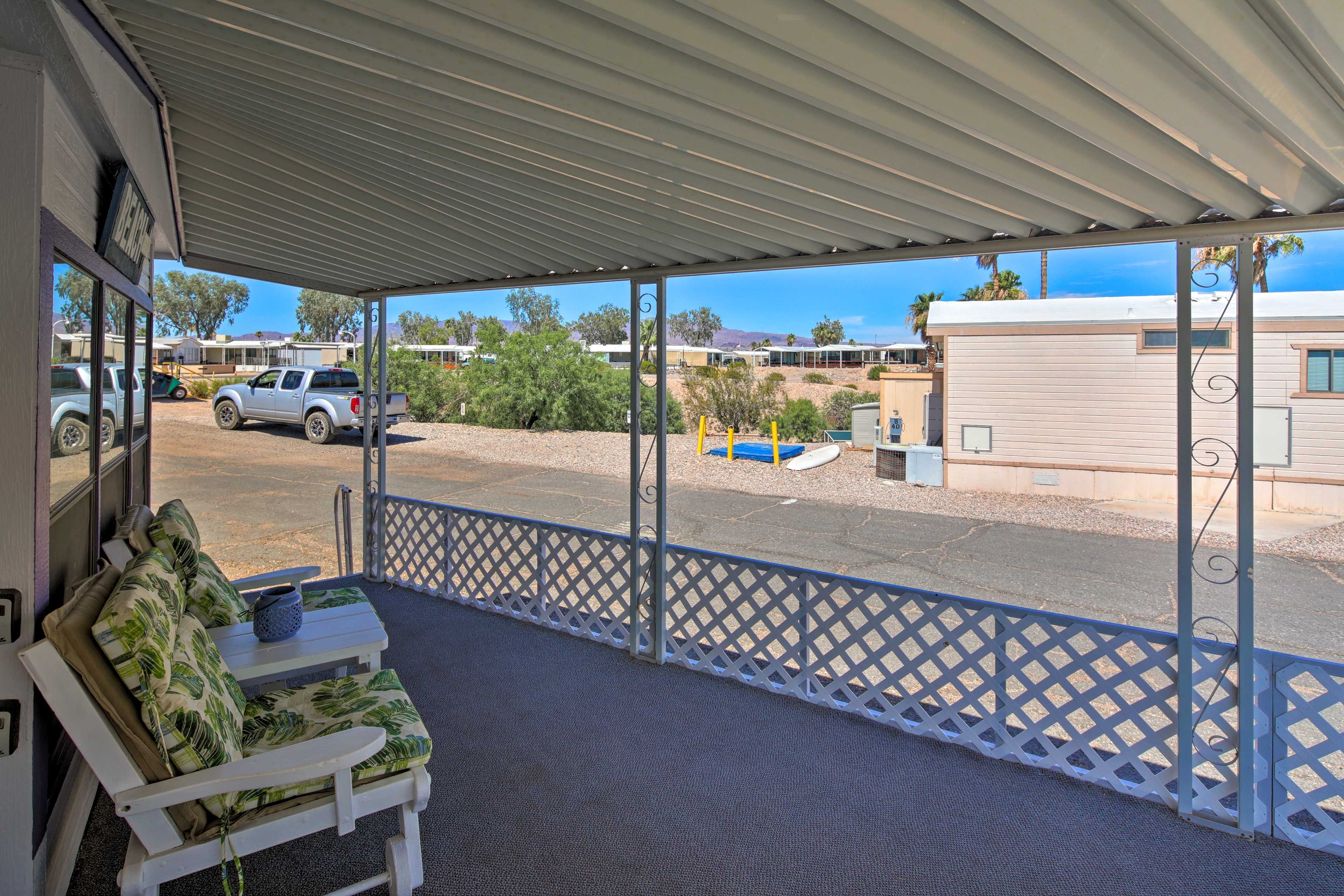 Covered Deck