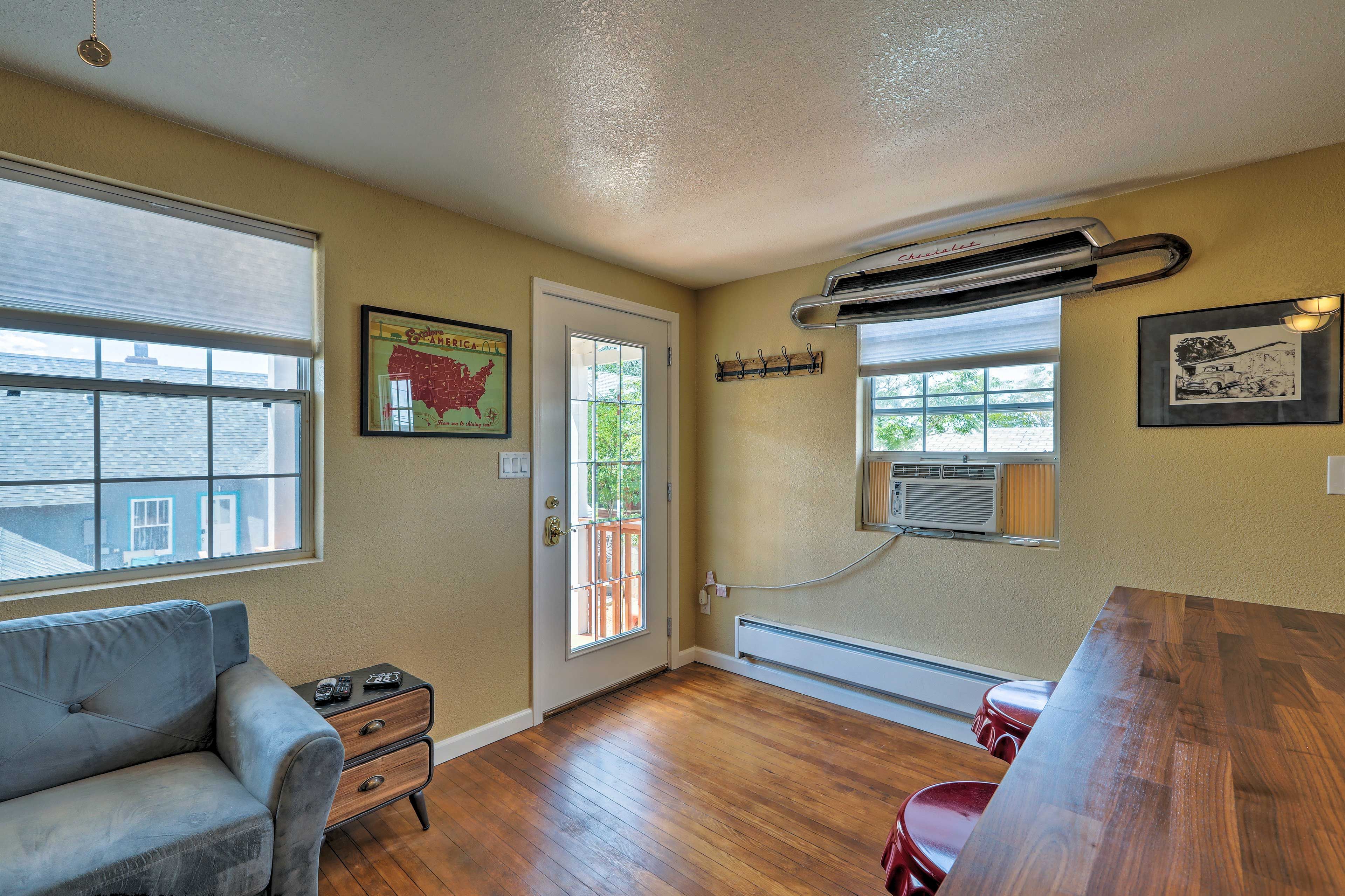 Natural light illuminates the interior.