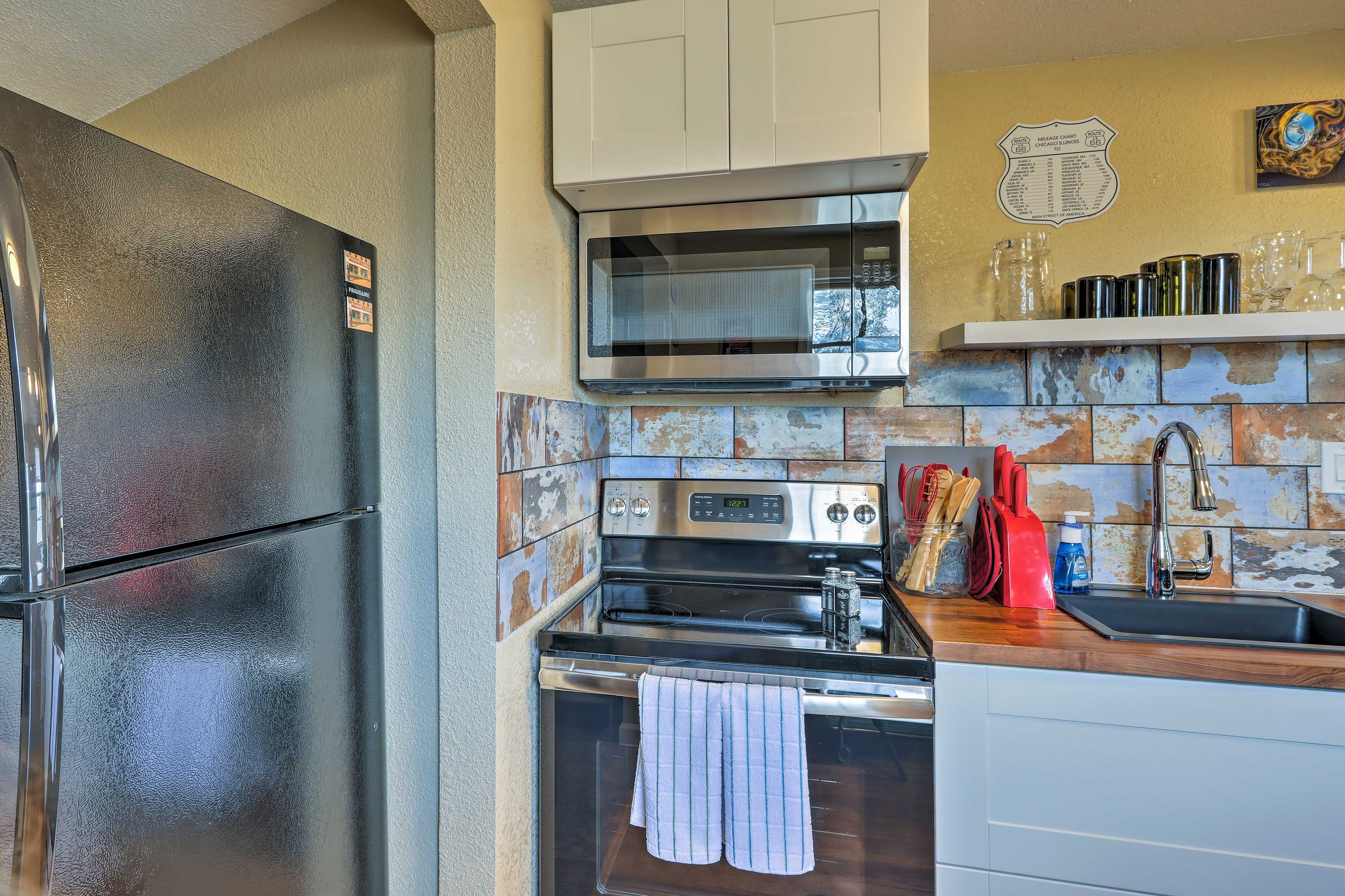 Stock the brand new fridge with your favorite snacks!