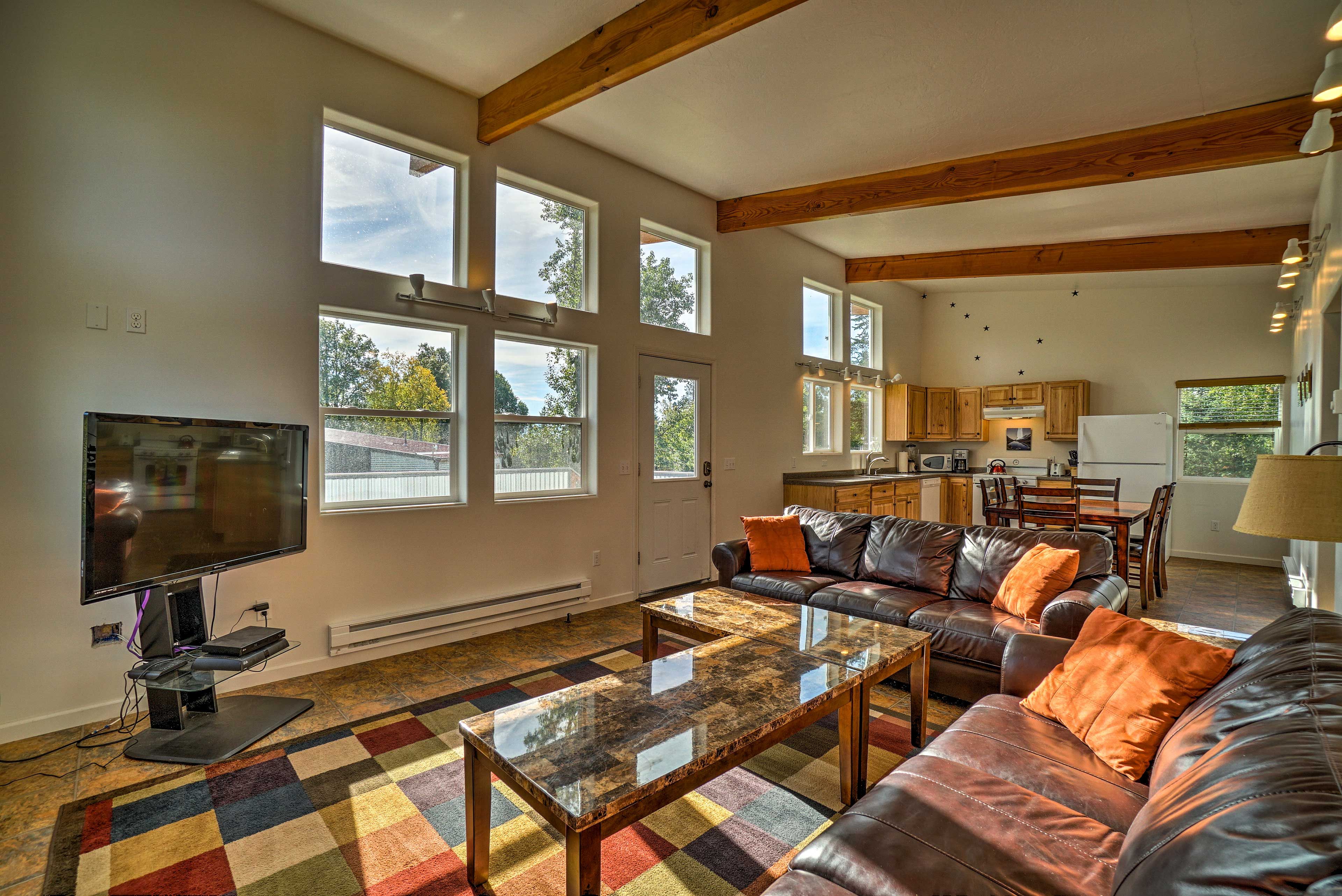 Living Room | Free WiFi | Central Heat | 2 Sleeper Sofas