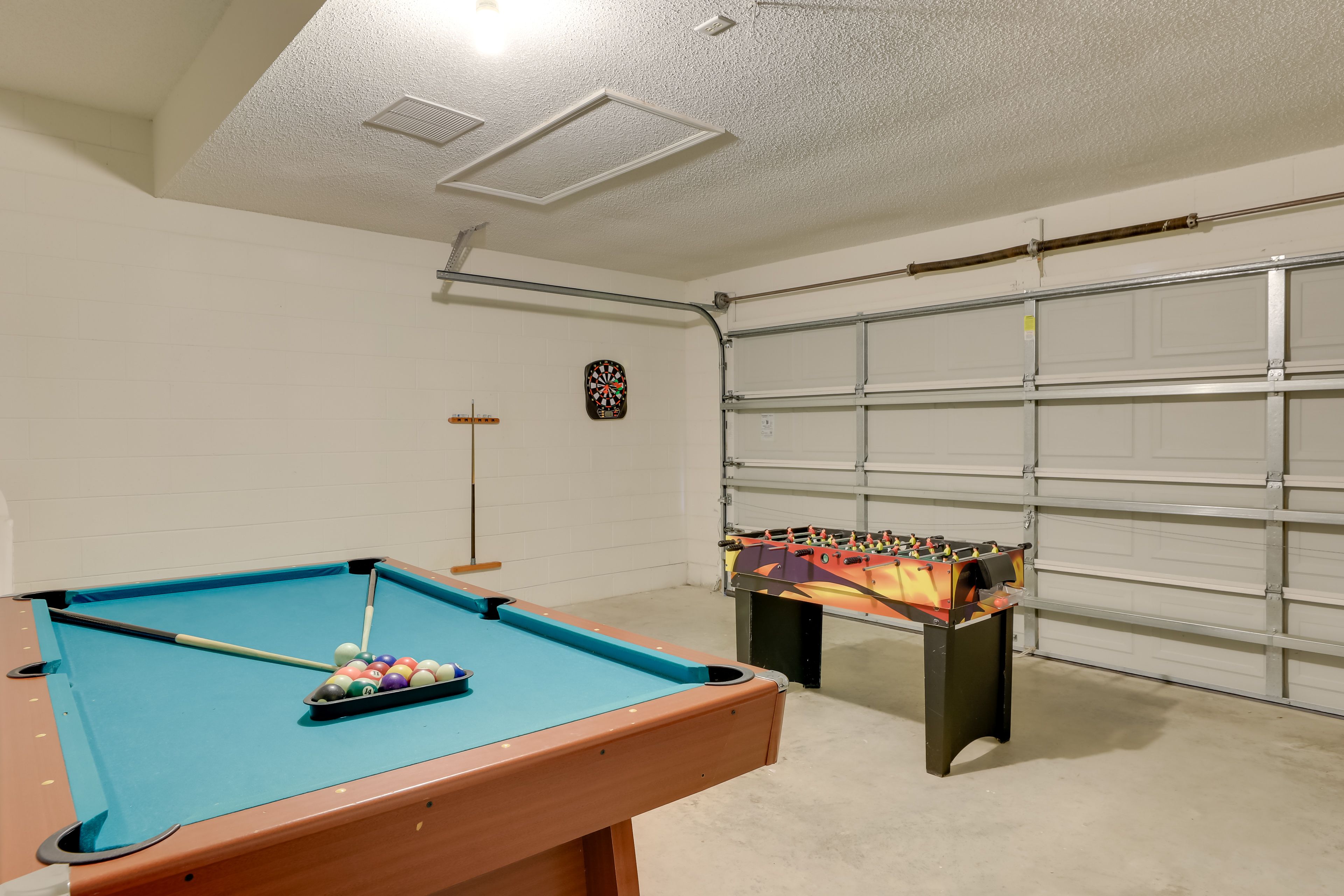 Game Room | Pool Table | Foosball | Darts