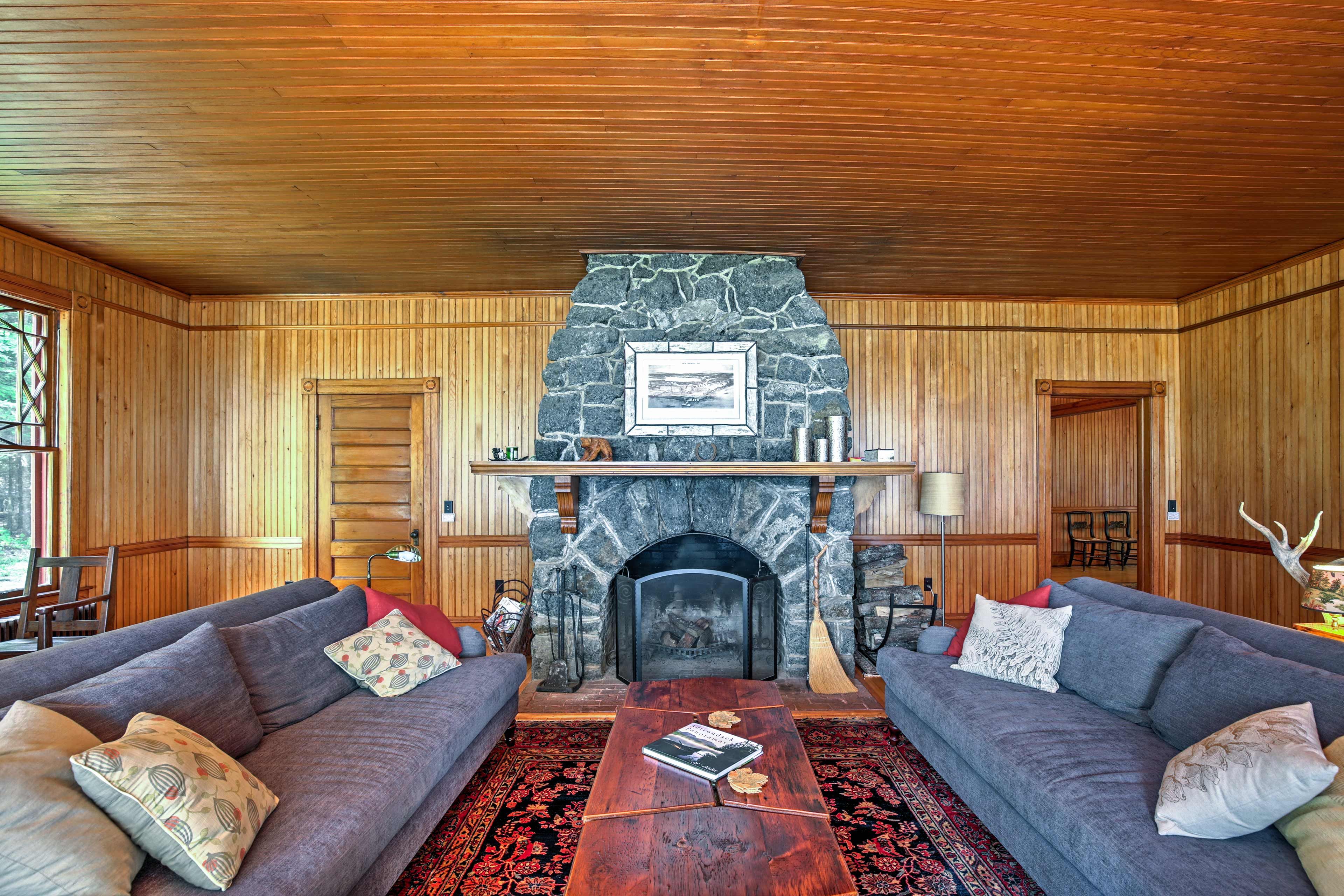 Rest easy with your loved ones in 1 of 3 living rooms.