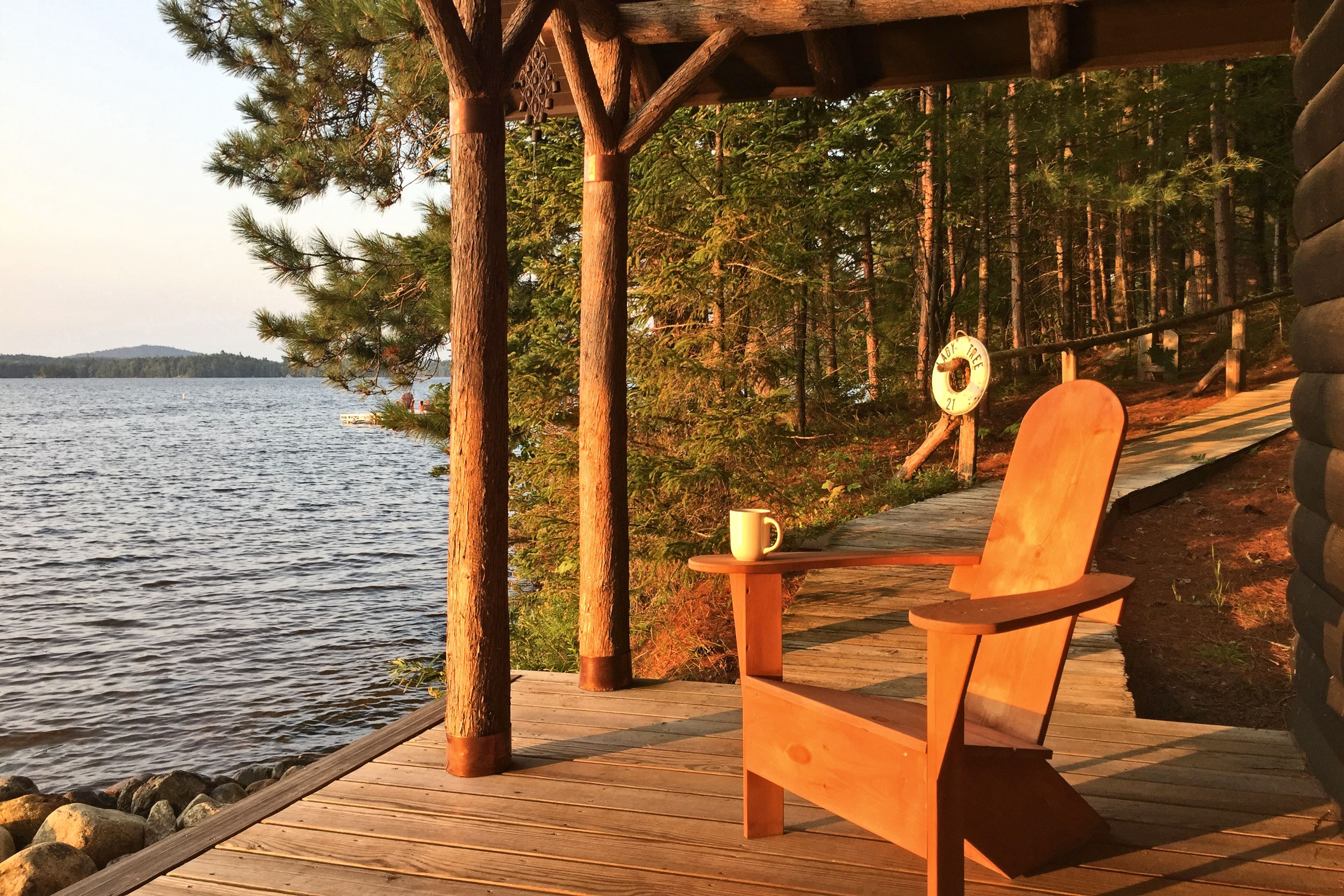 Enjoy each sunrise and sunset from this tranquil perch.
