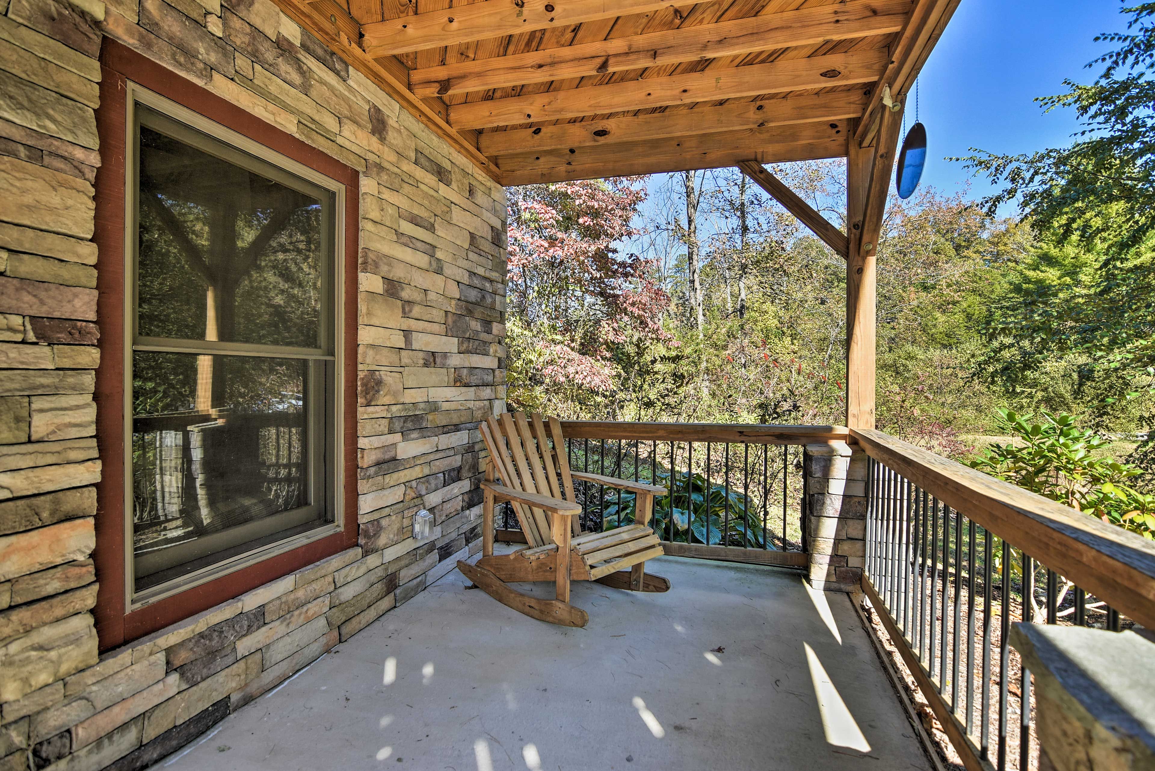 Lower-Level Patio | Adirondack Chair