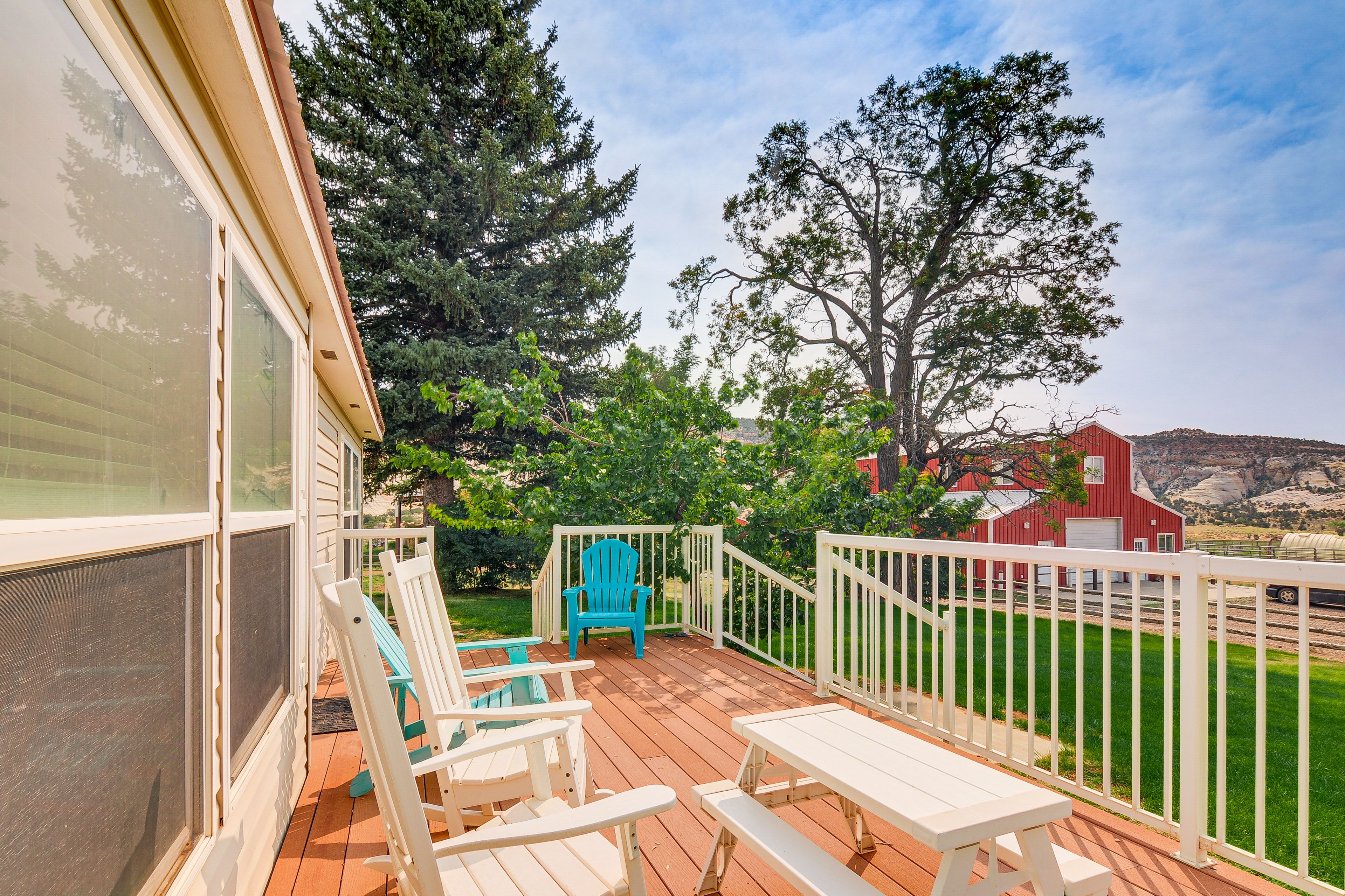 Spacious Deck
