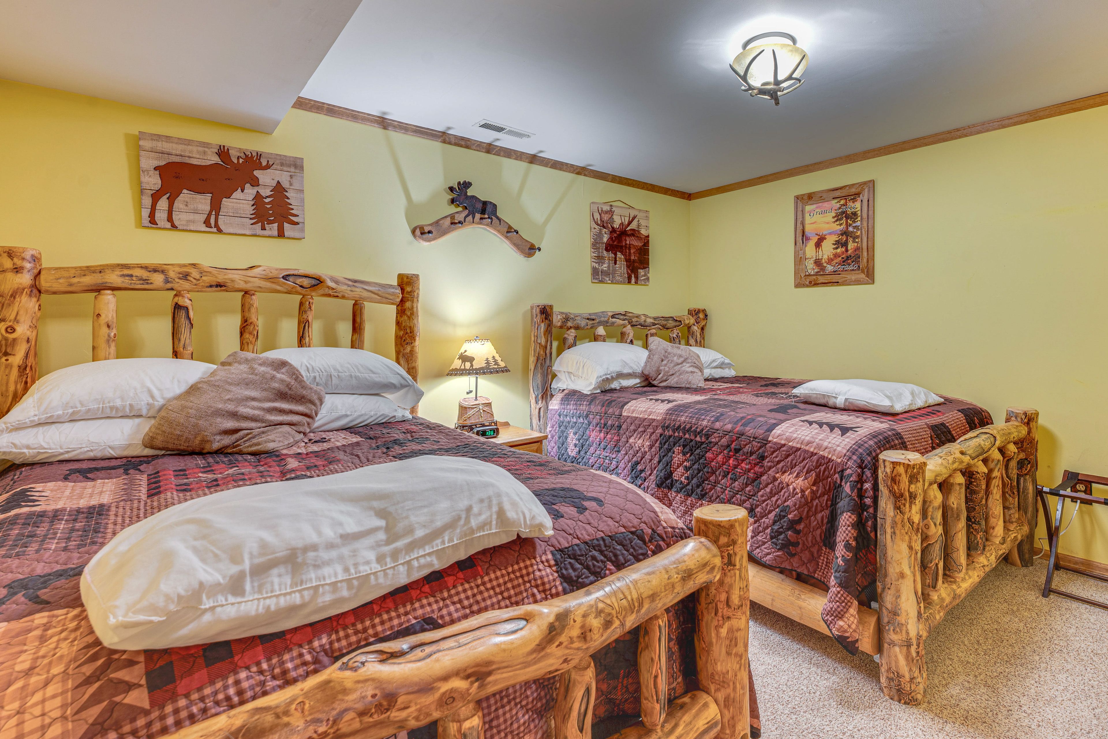 Bedroom 2 | Full Bed, Queen Bed | Lower Level