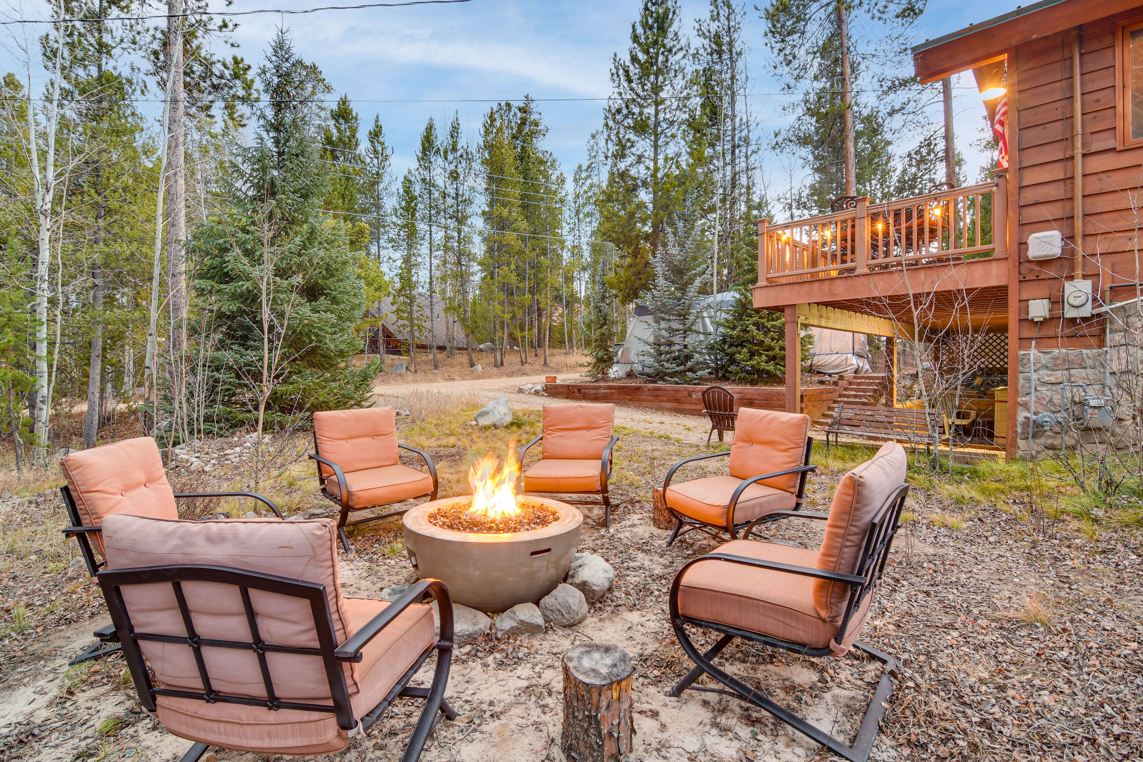 Backyard | Wood-Burning Fire Pit