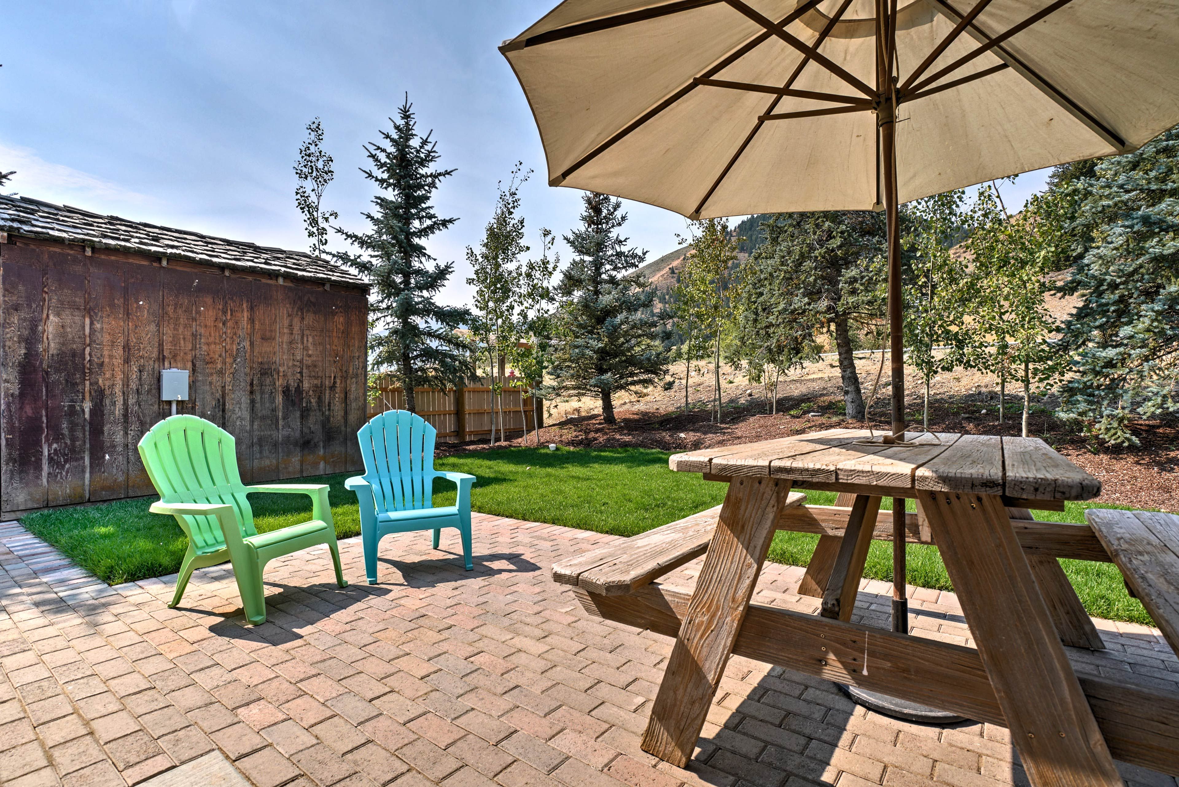 Top off a great day of hiking with a cold one out on the patio.