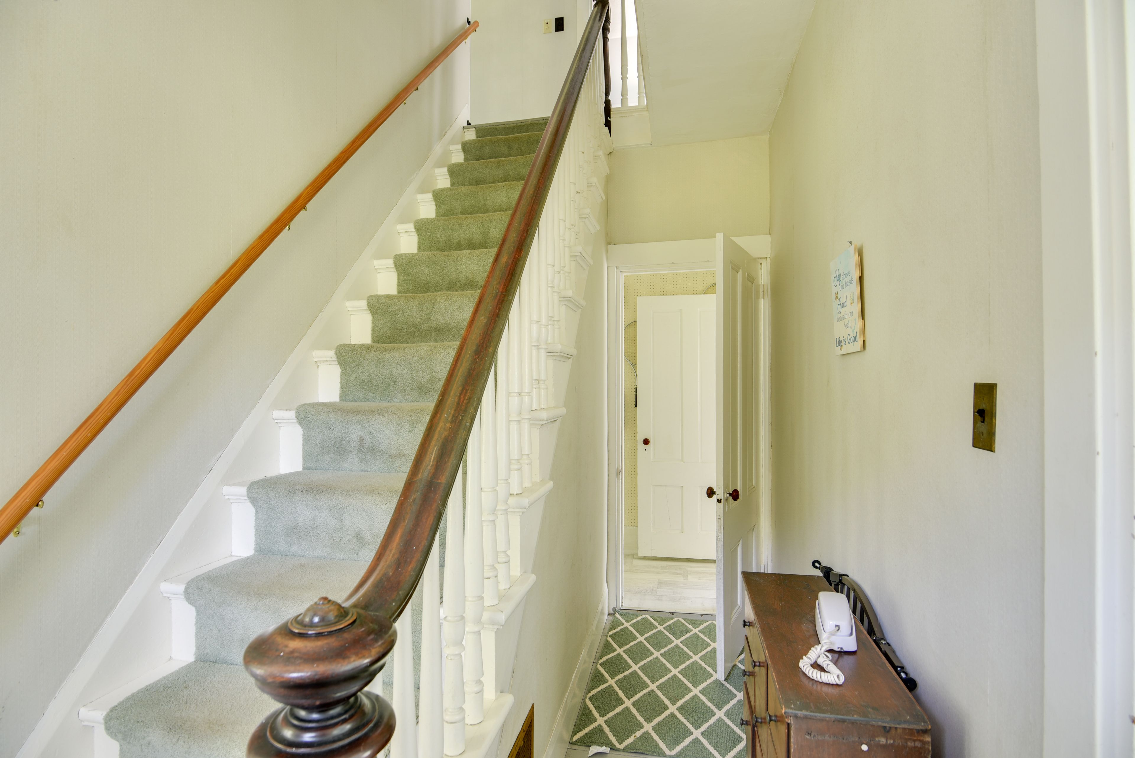 Stairs to Access 2nd Floor