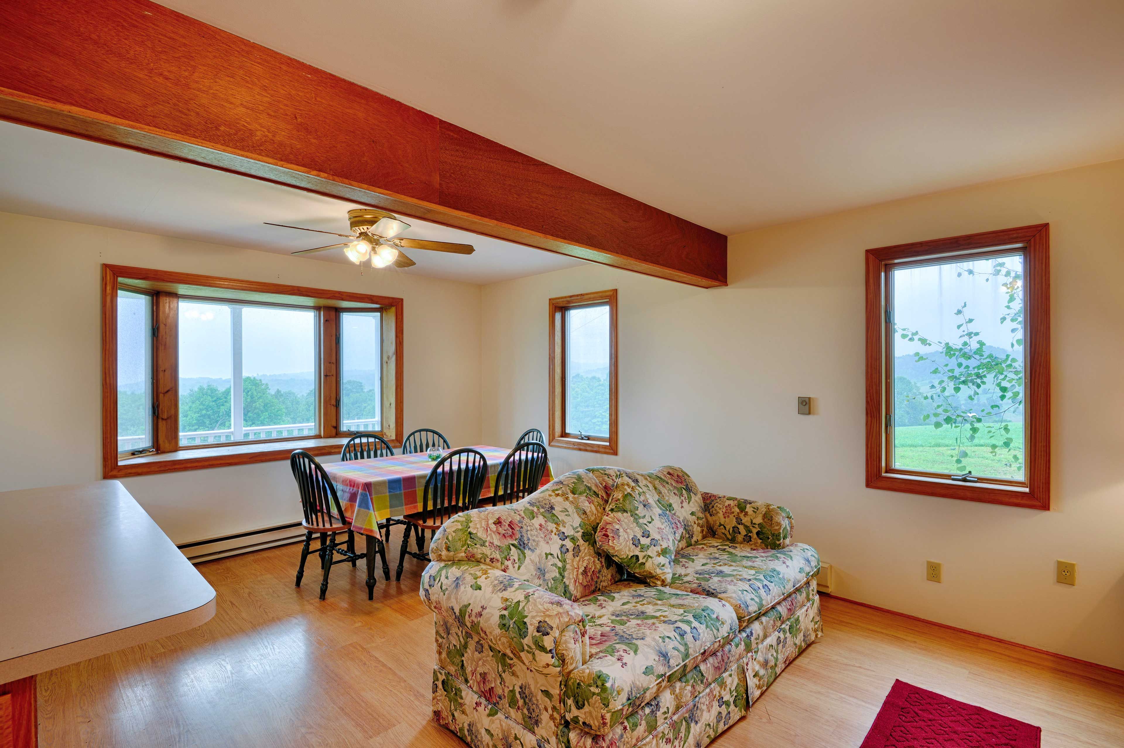 Living Area | Central A/C
