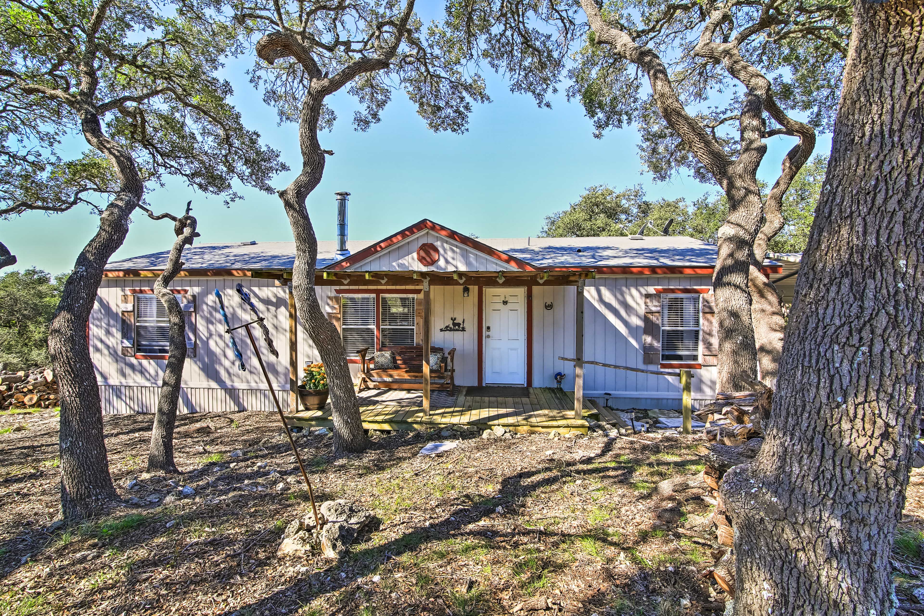Exterior | Private Covered Porch | 2 Exterior Security Cameras