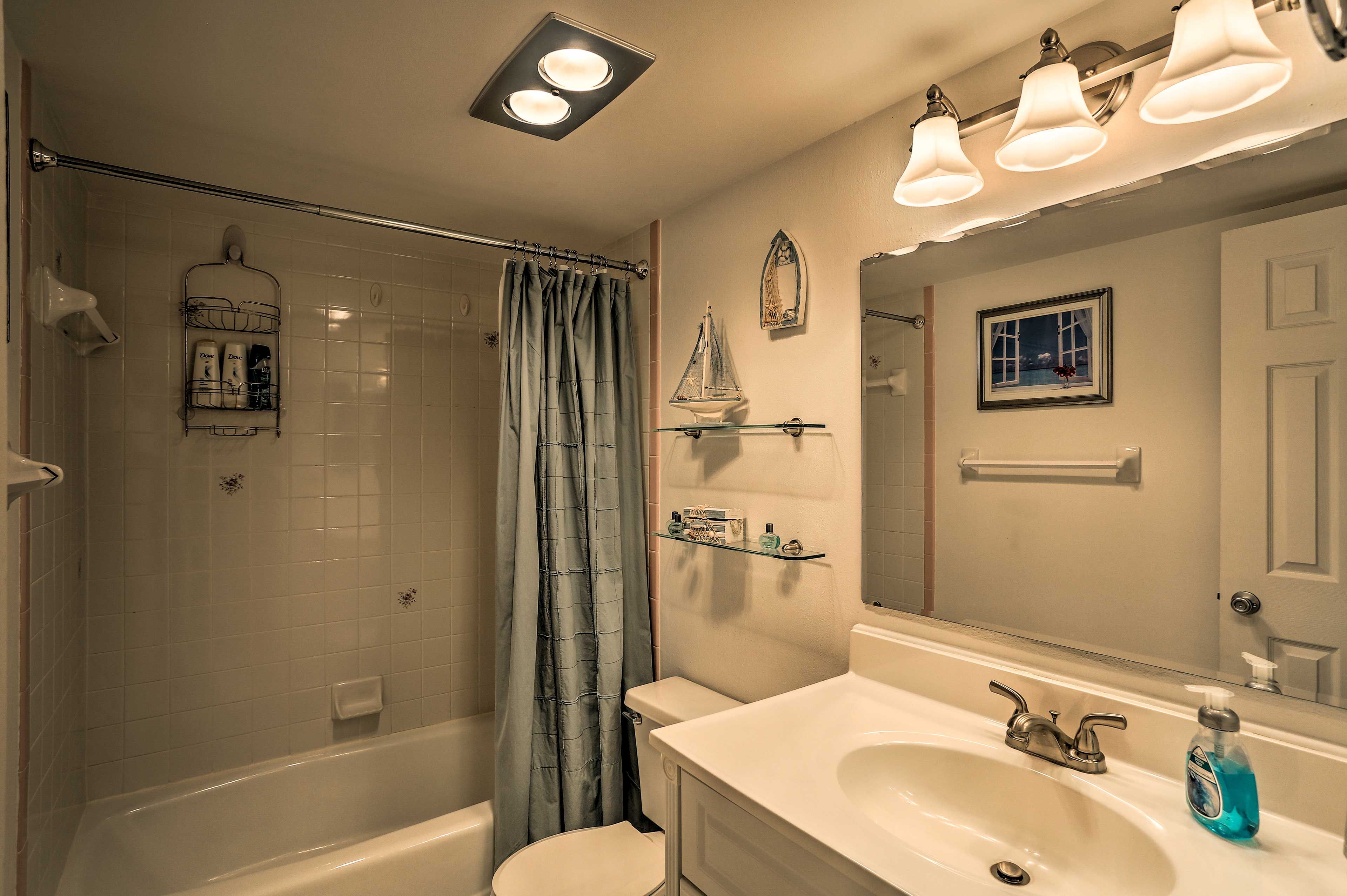 Enjoy complimentary toiletries.