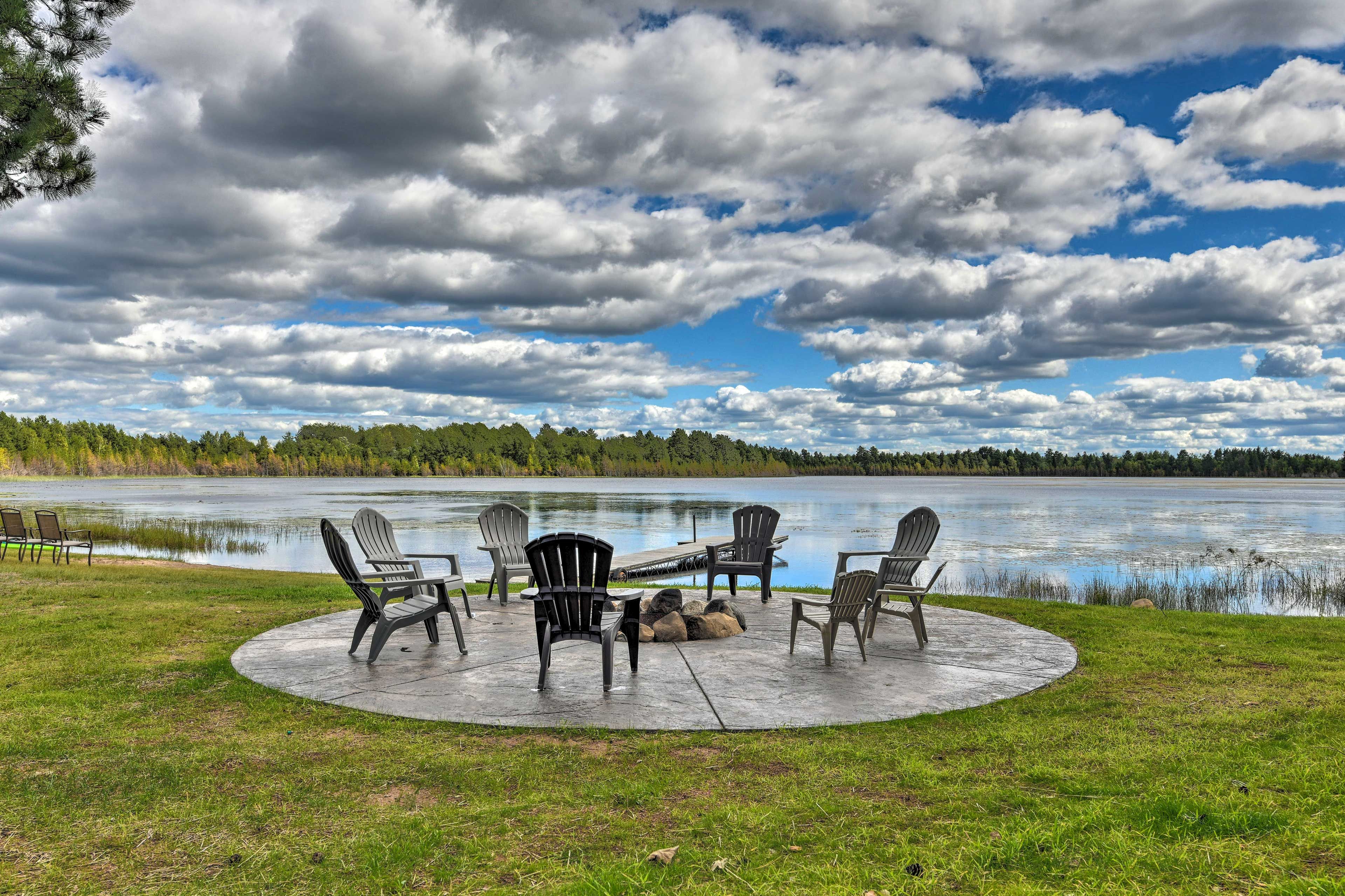 This stunning lakefront home is sure to impress!