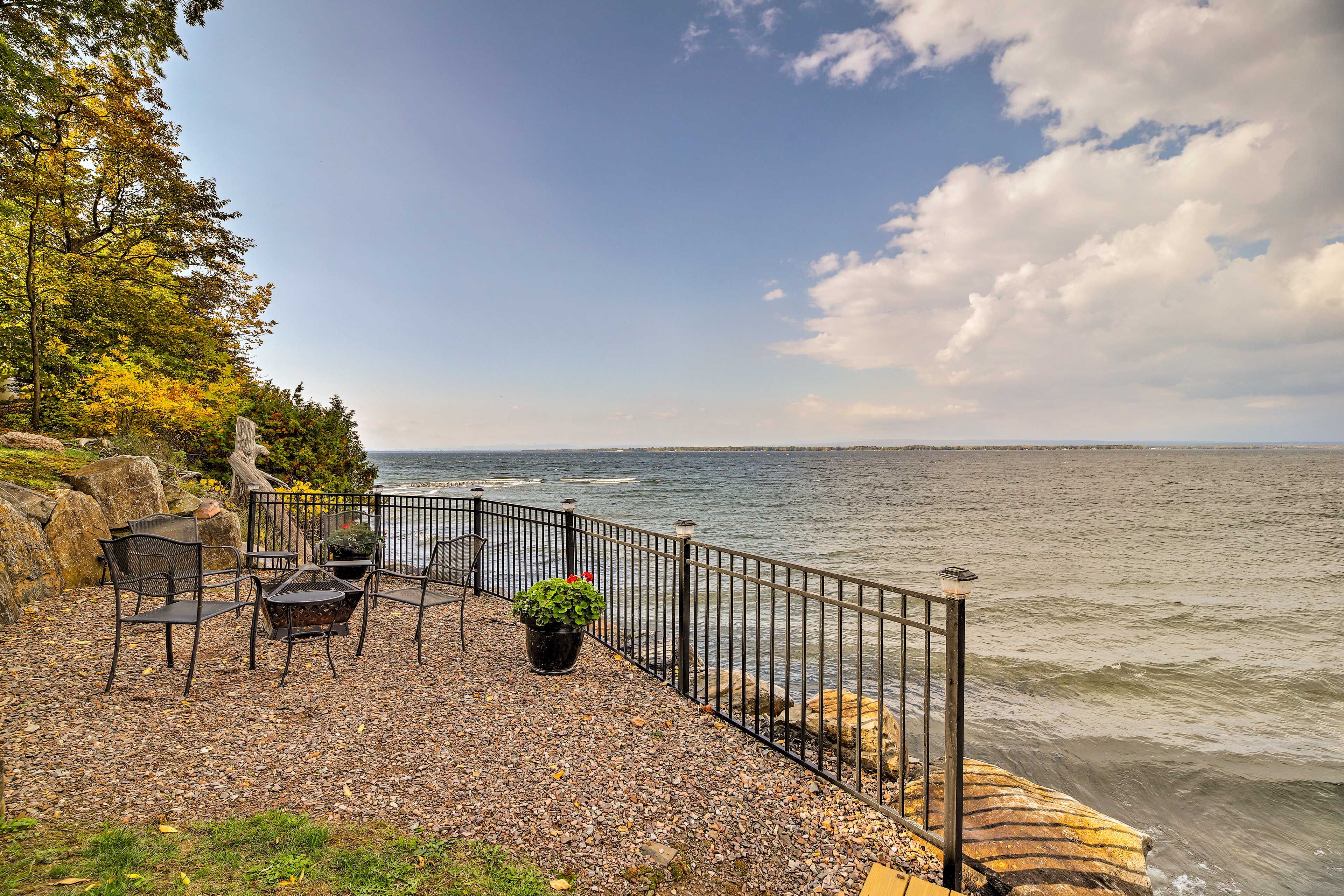 Waterfront Fire Pit