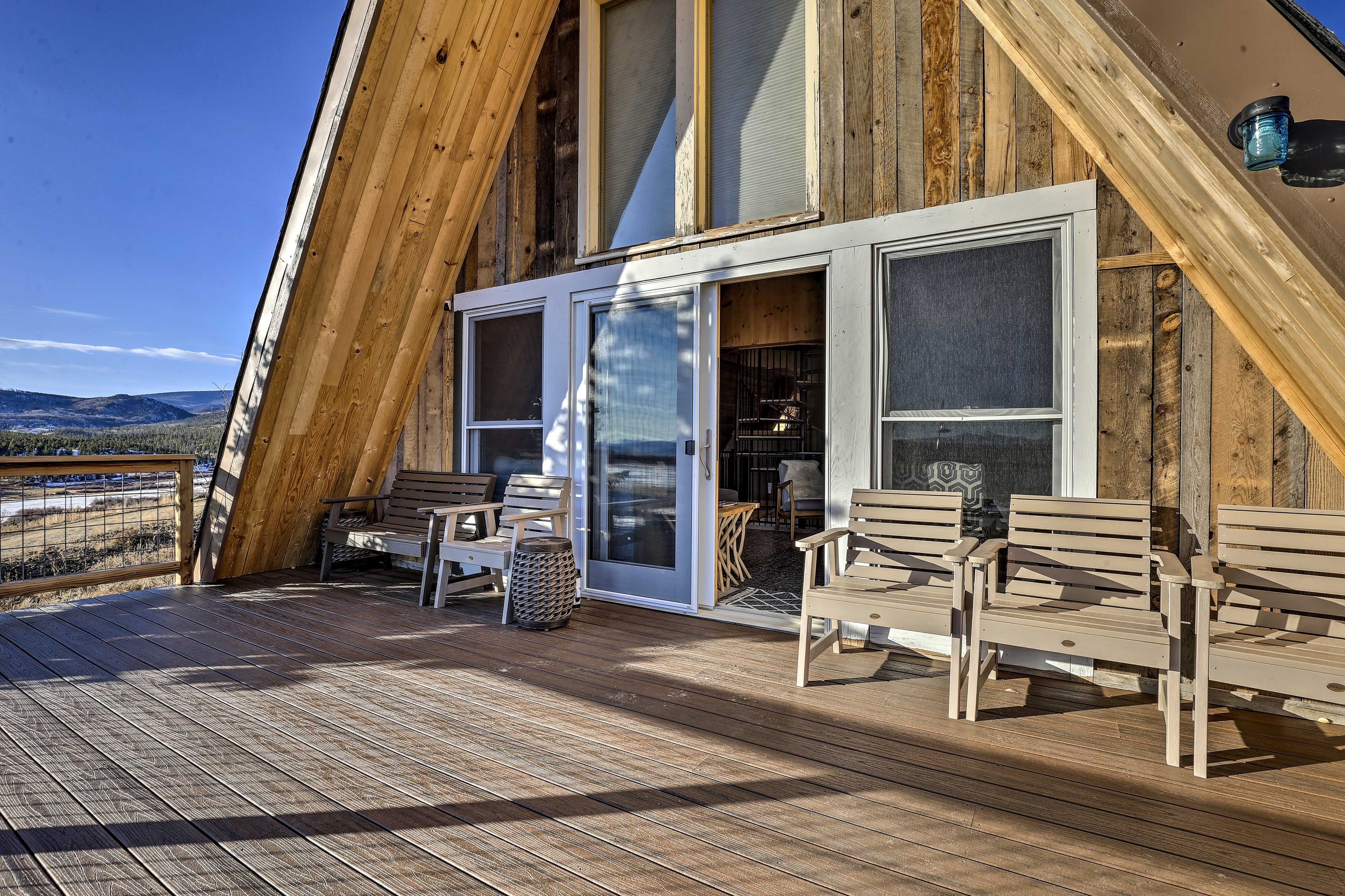 Soak up the sun for some much-needed vitamin D.