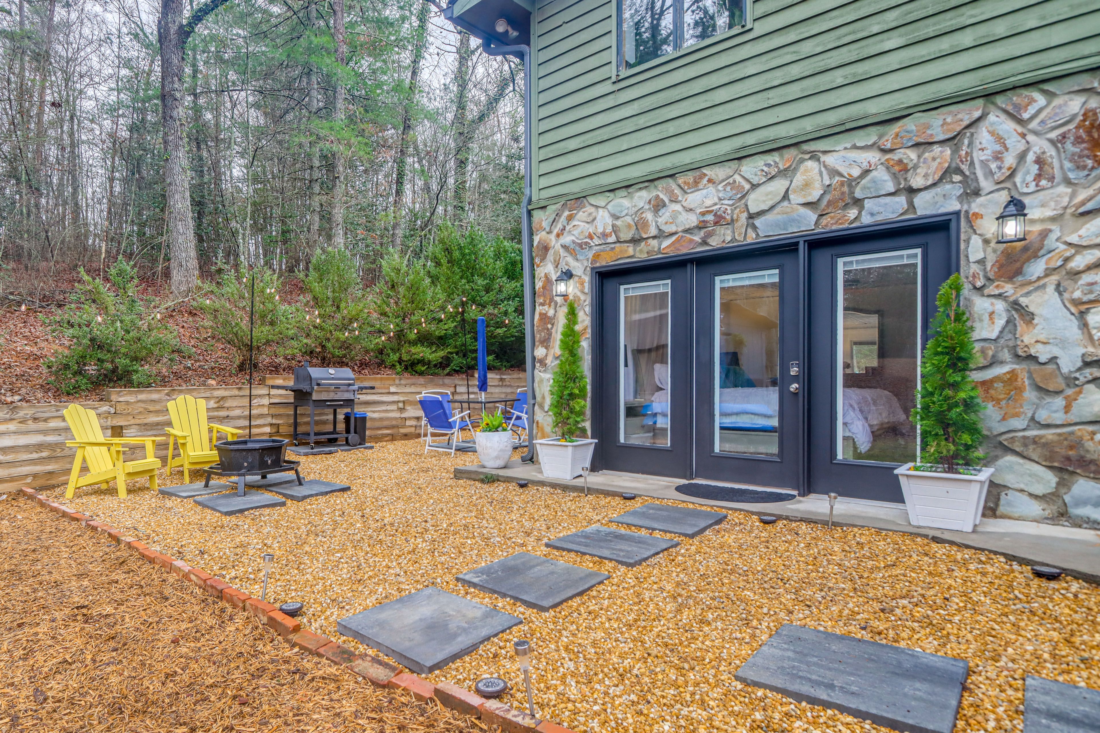 Studio Exterior | Private Yard