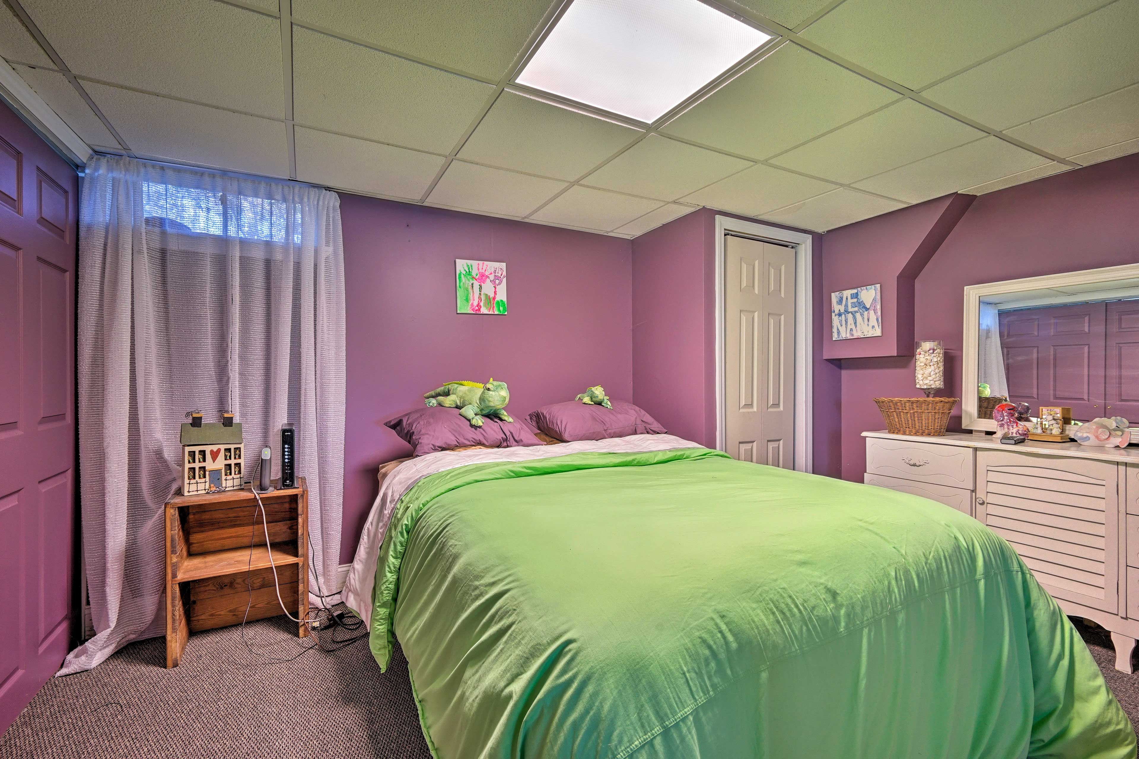 This room is ideal for the little ones.
