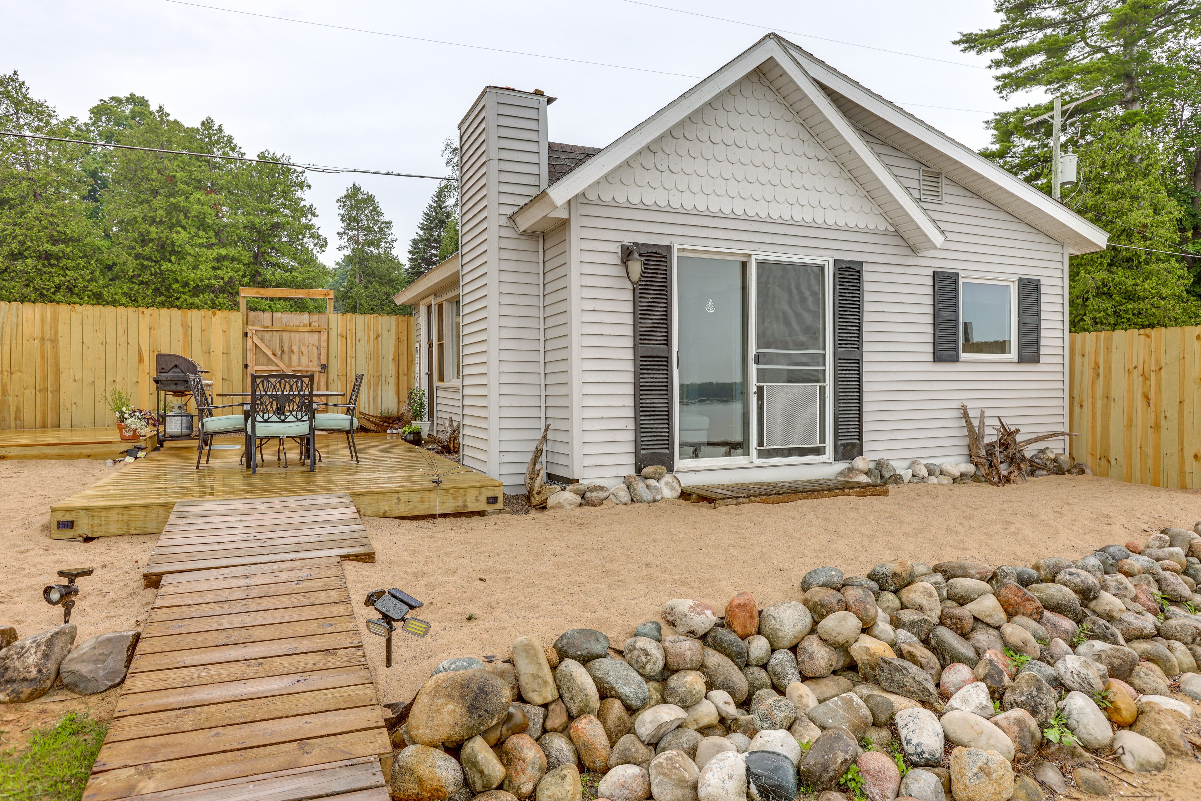 Exterior | Private Beach | Fire Pit | Dock